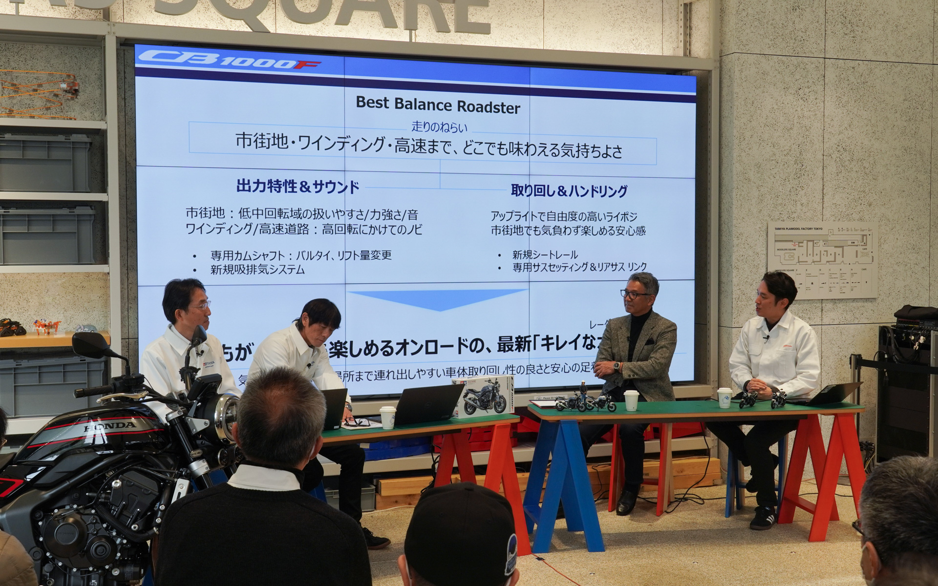 CB1000Fの走りのねらい