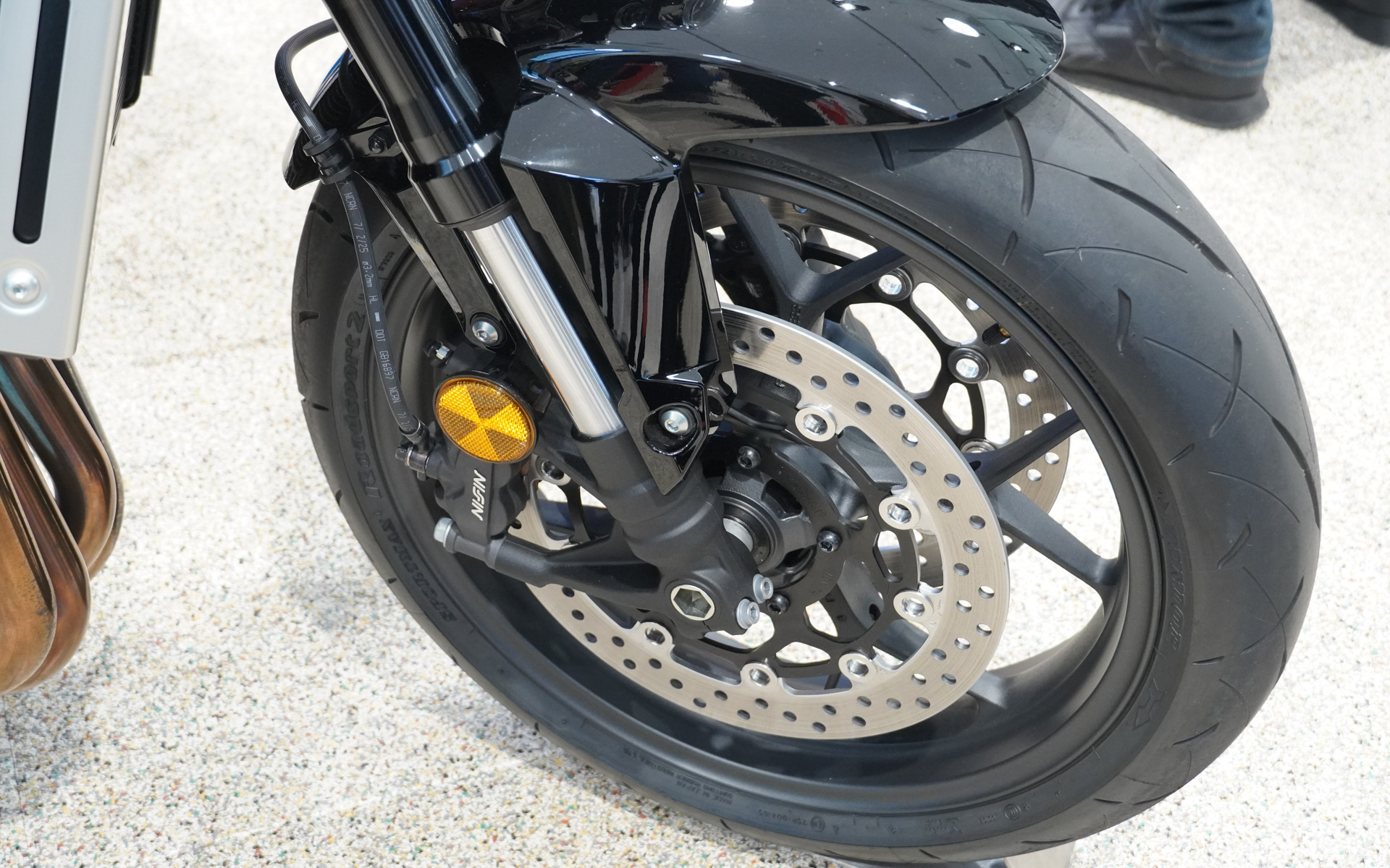 実車のフロントブレーキ