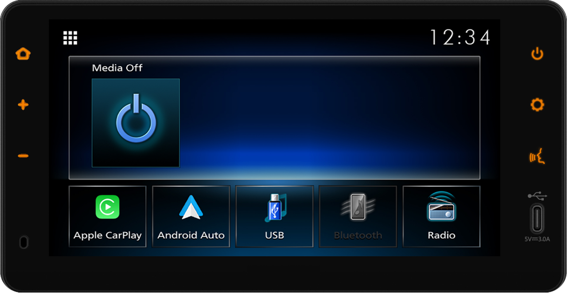 オプションで選択できるセンターディスプレイを刷新。「Apple CarPlay」および「Android Auto」に対応