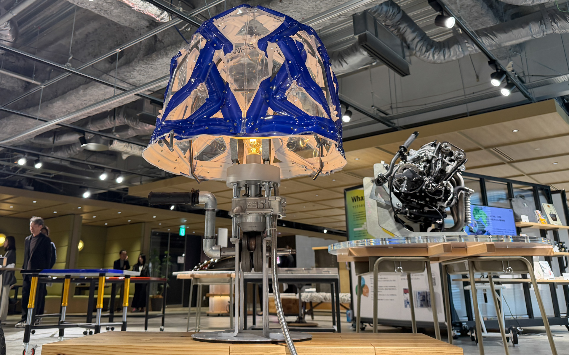 ギヤチェーン照明