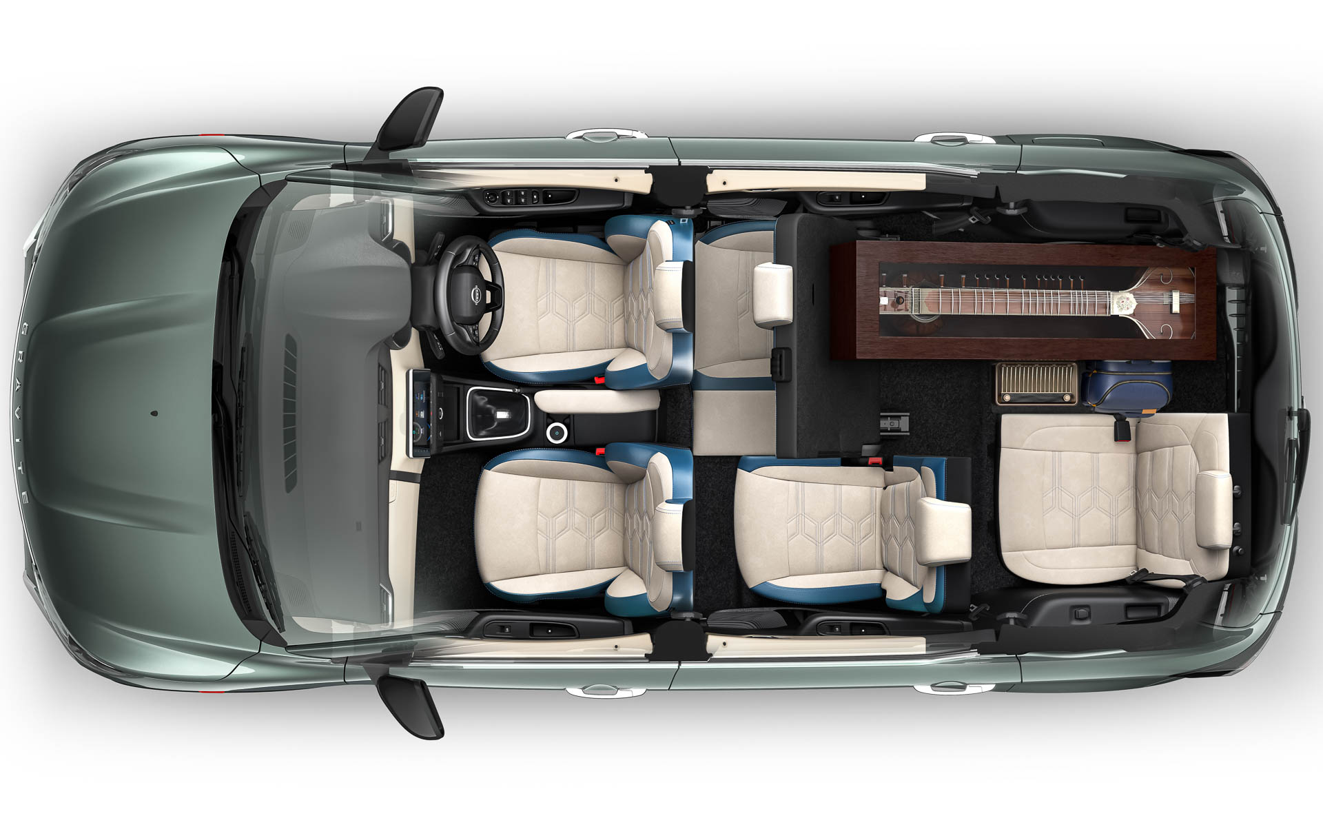 多彩なシートアレンジが可能
