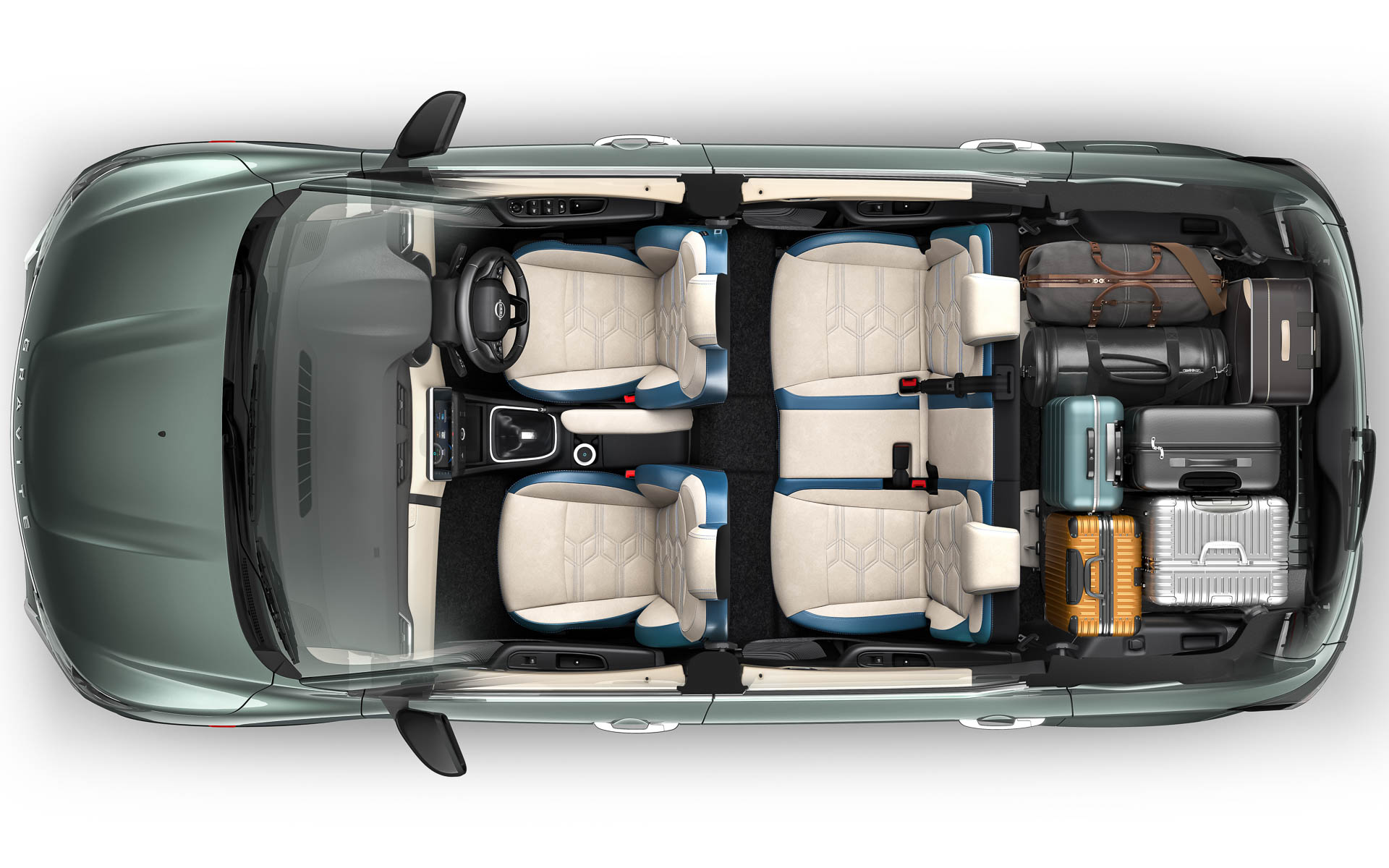 多彩なシートアレンジが可能