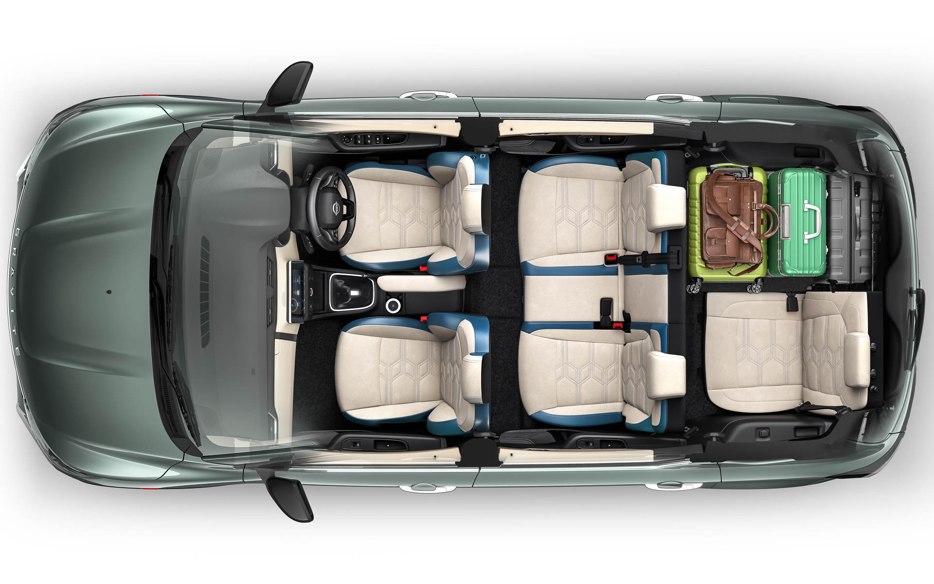 多彩なシートアレンジが可能