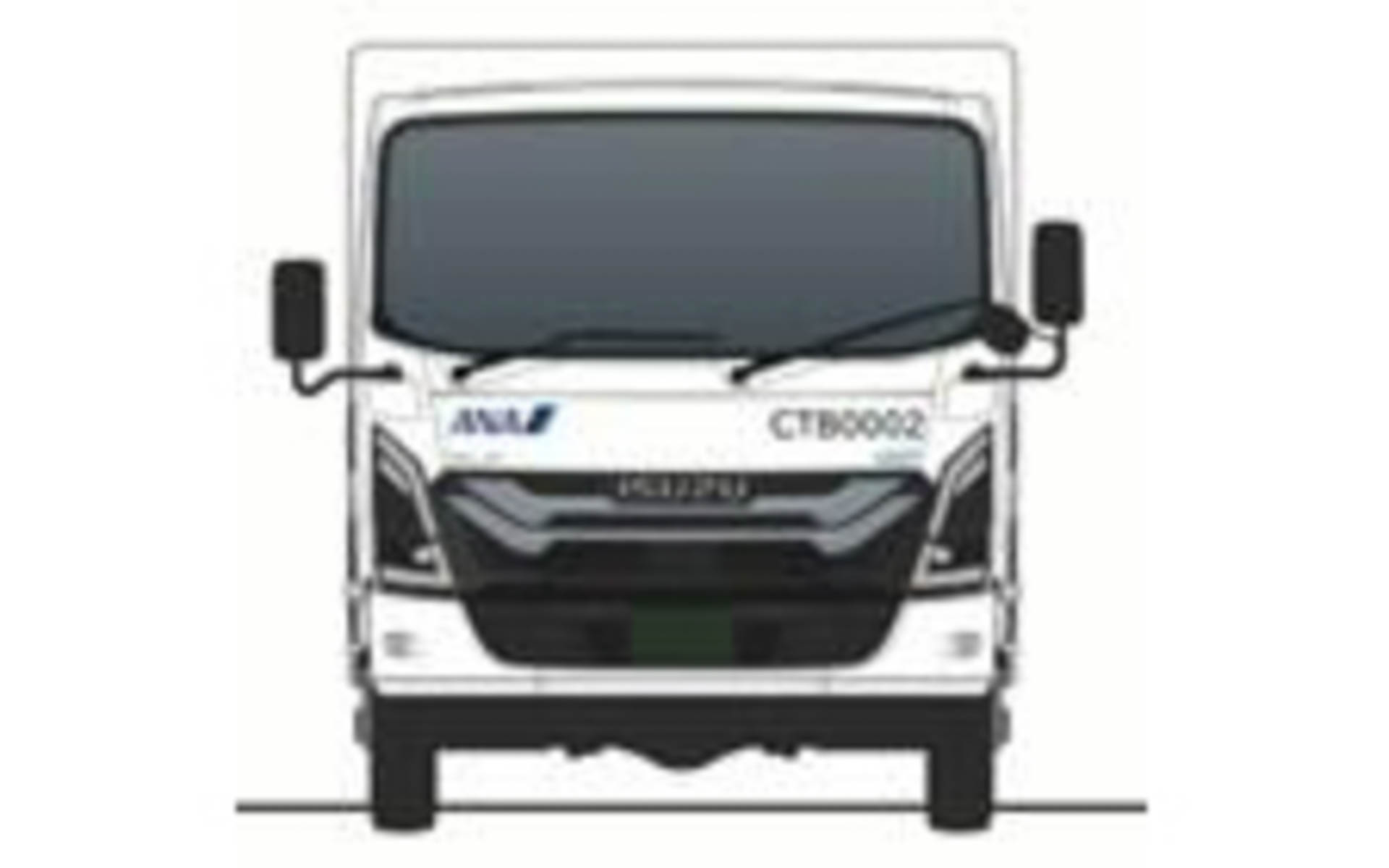 エルフEVは羽田空港に2台、新千歳空港に1台導入される