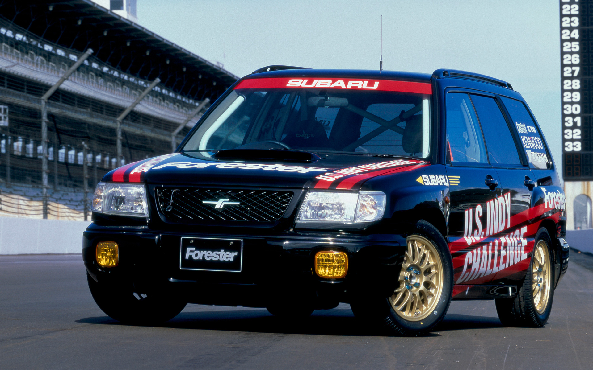 初代フォレスター 24時間耐久世界速度記録車