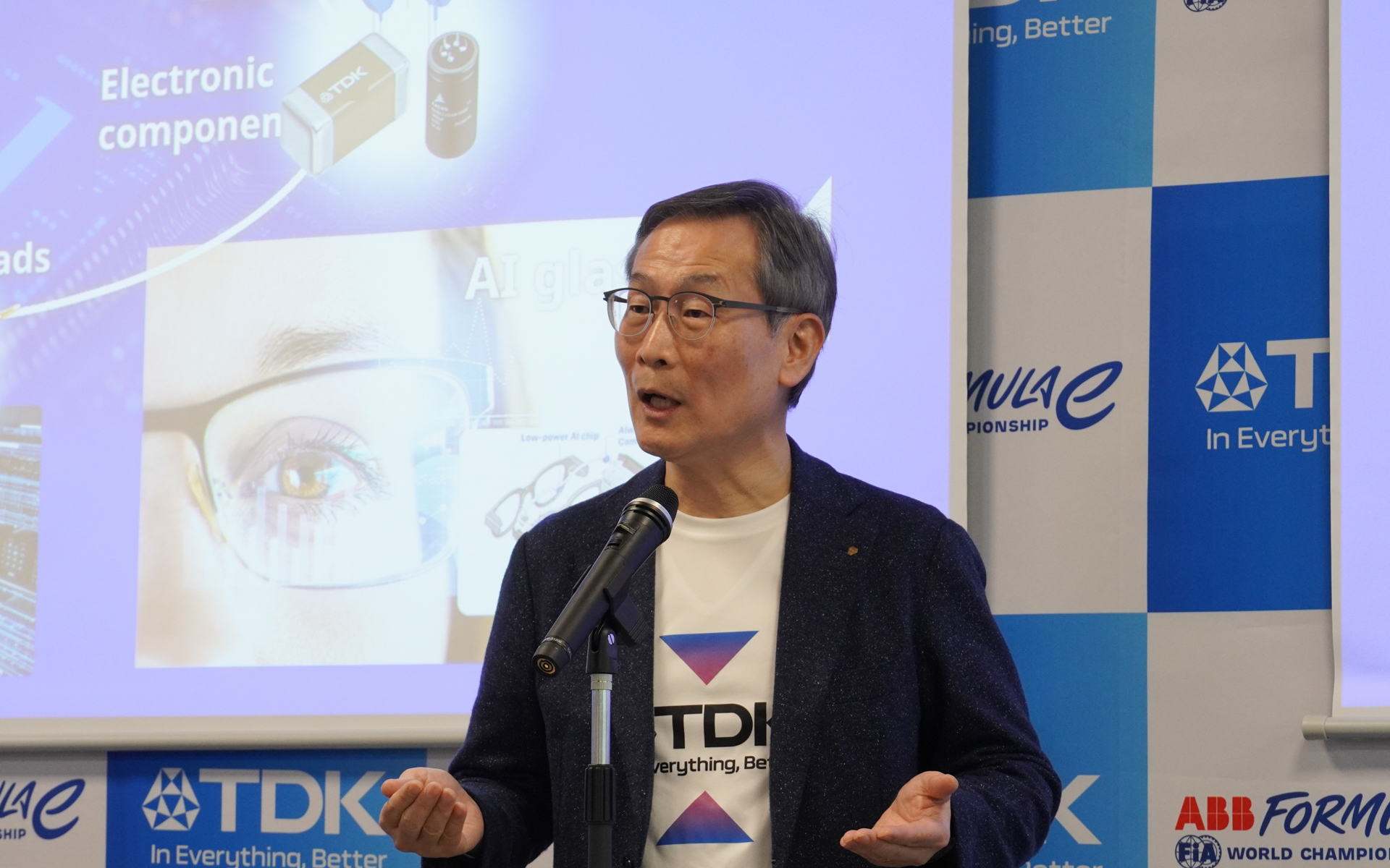 TDK株式会社 代表取締役 社長執行役員CEOの齋藤昇氏