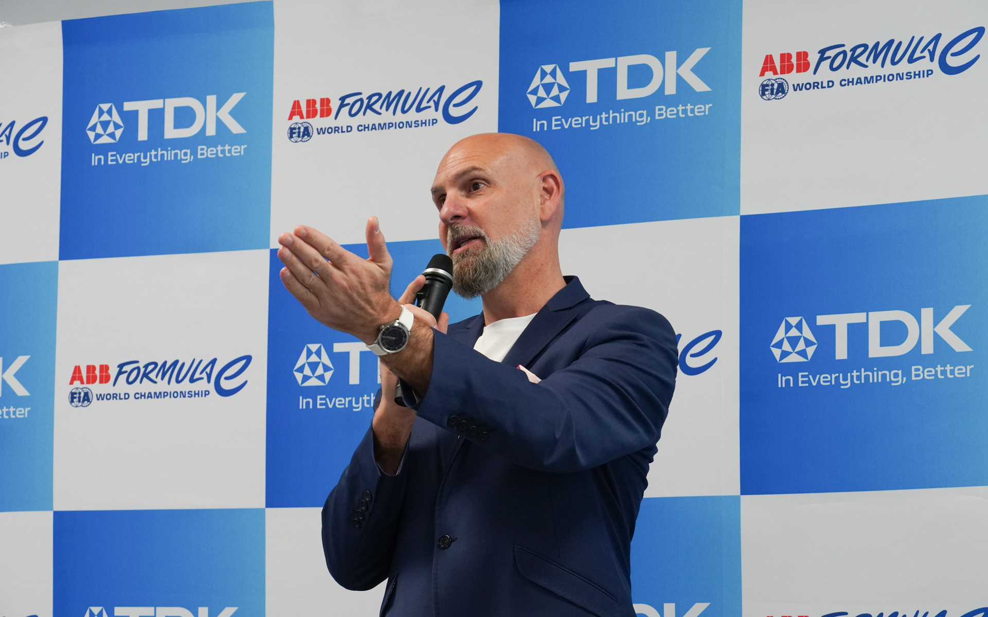 フォーミュラEのジェフ・ドッズ氏