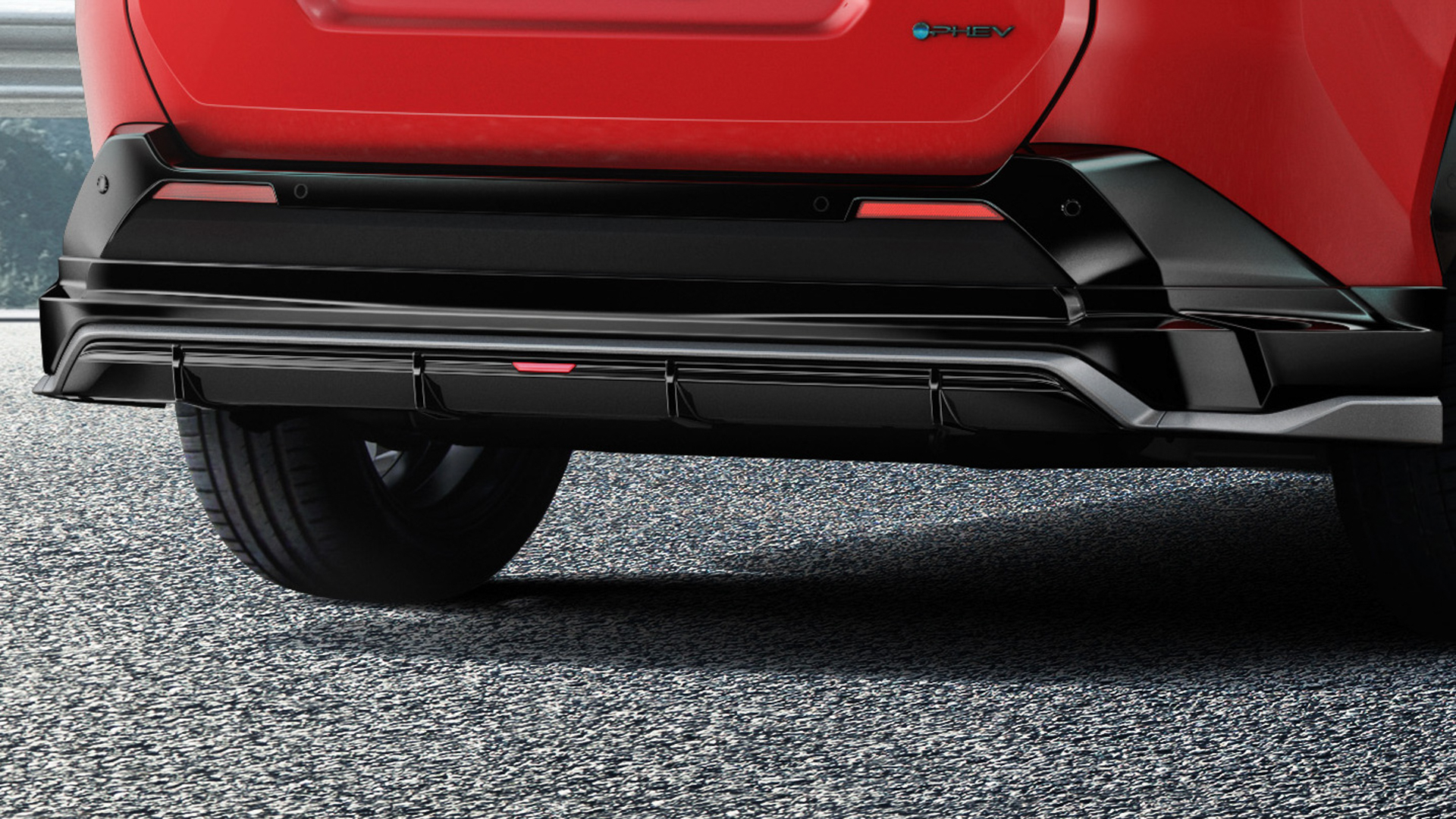 GRリアバンパースポイラー