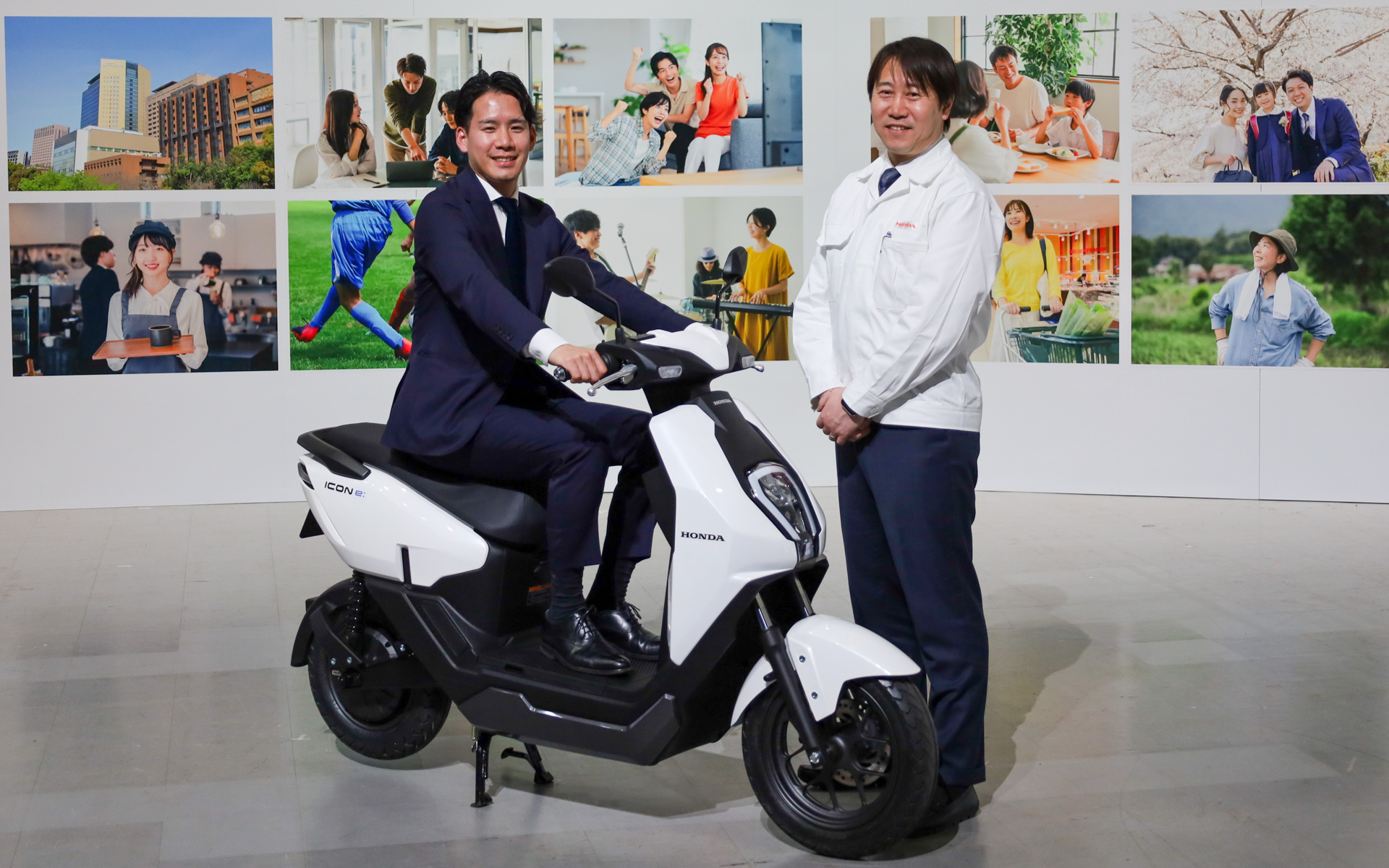 ホンダは原付一種電動バイク「アイコン イー」発表会を開催した