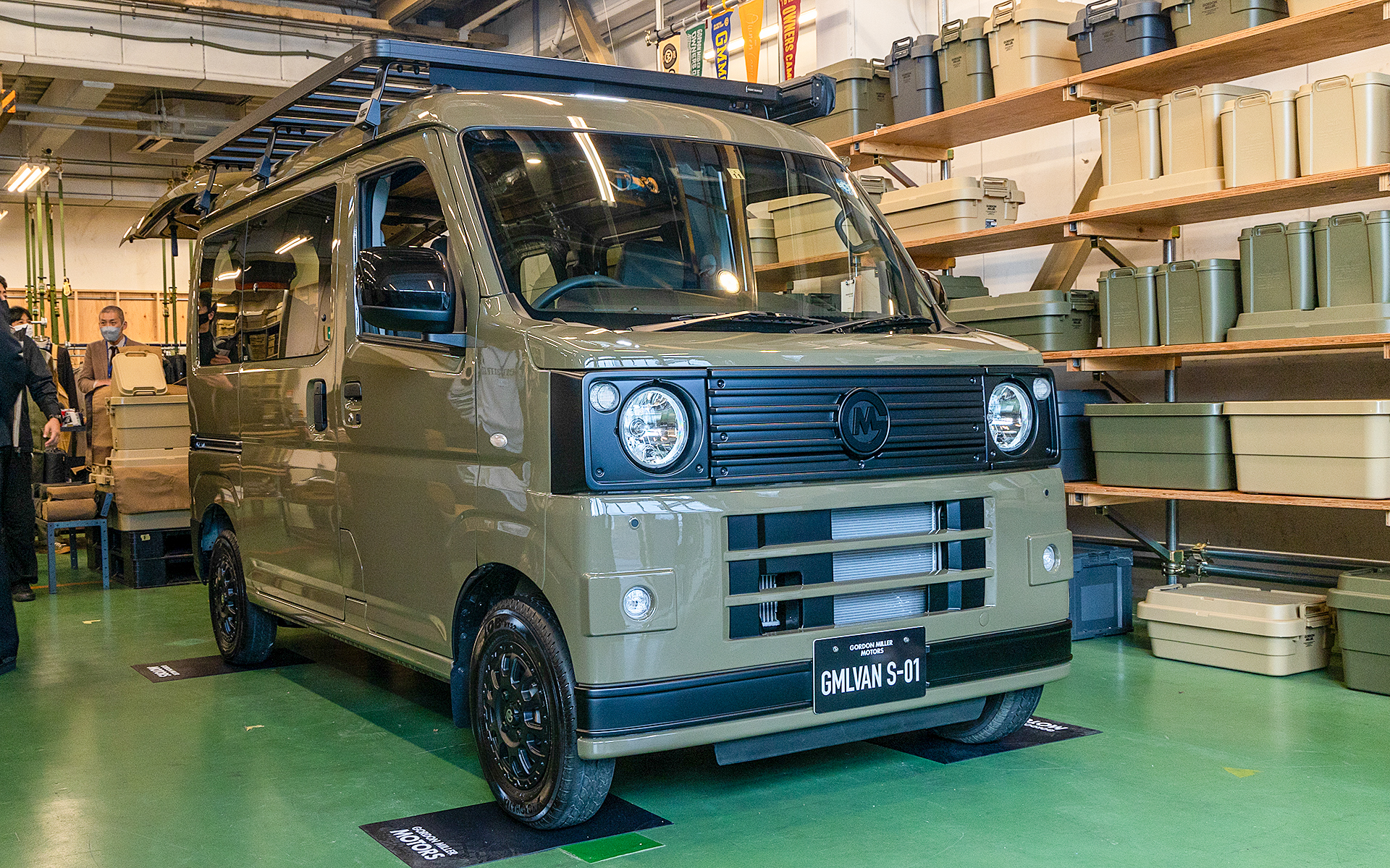 ハイゼットカーゴベースの「S-01」