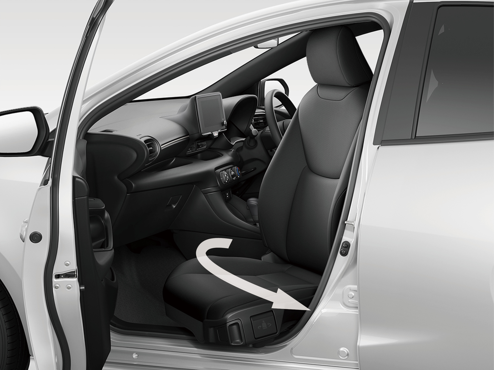 ターンチルトシート（メーカーオプション）