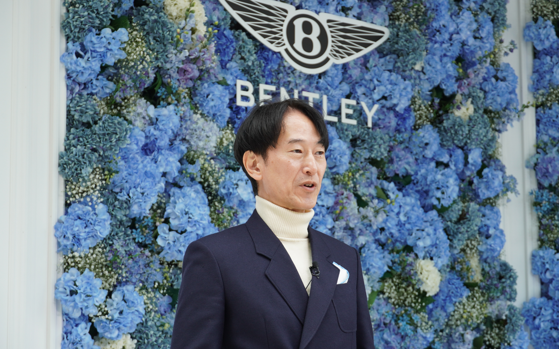 ベントレーモーターズ ジャパン ブランドディレクターの遠藤克之輔氏