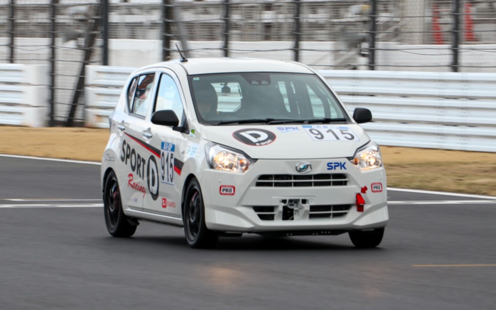 K4GPに初参戦したミライース tuned by D-SPORT Racing 10時間耐久レース参戦車