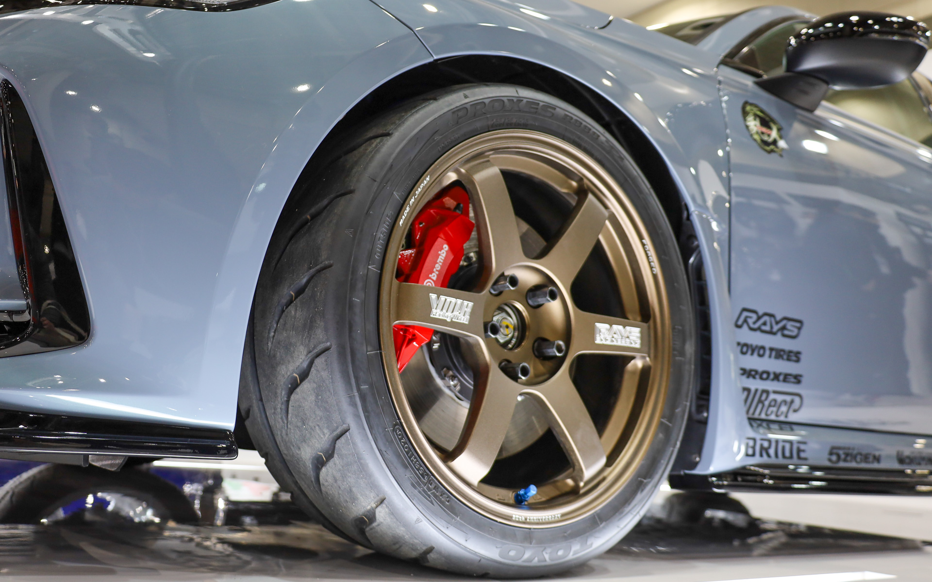 TE37SAGA S-plus 30th Anniversary×シビックTYPE R装着イメージ