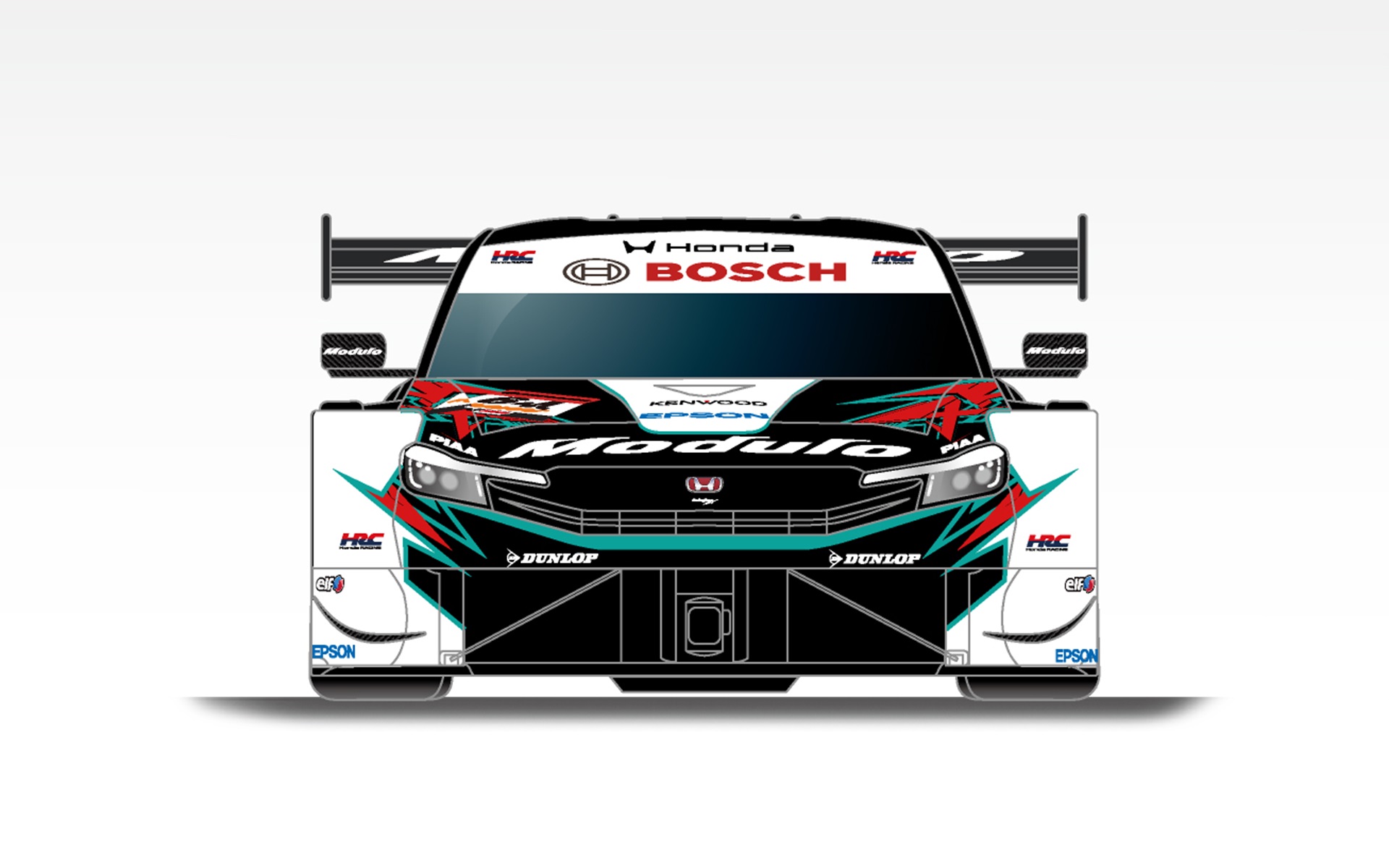 2026年シーズンの「64号車Modulo Nakajima Racing」のカラーリング