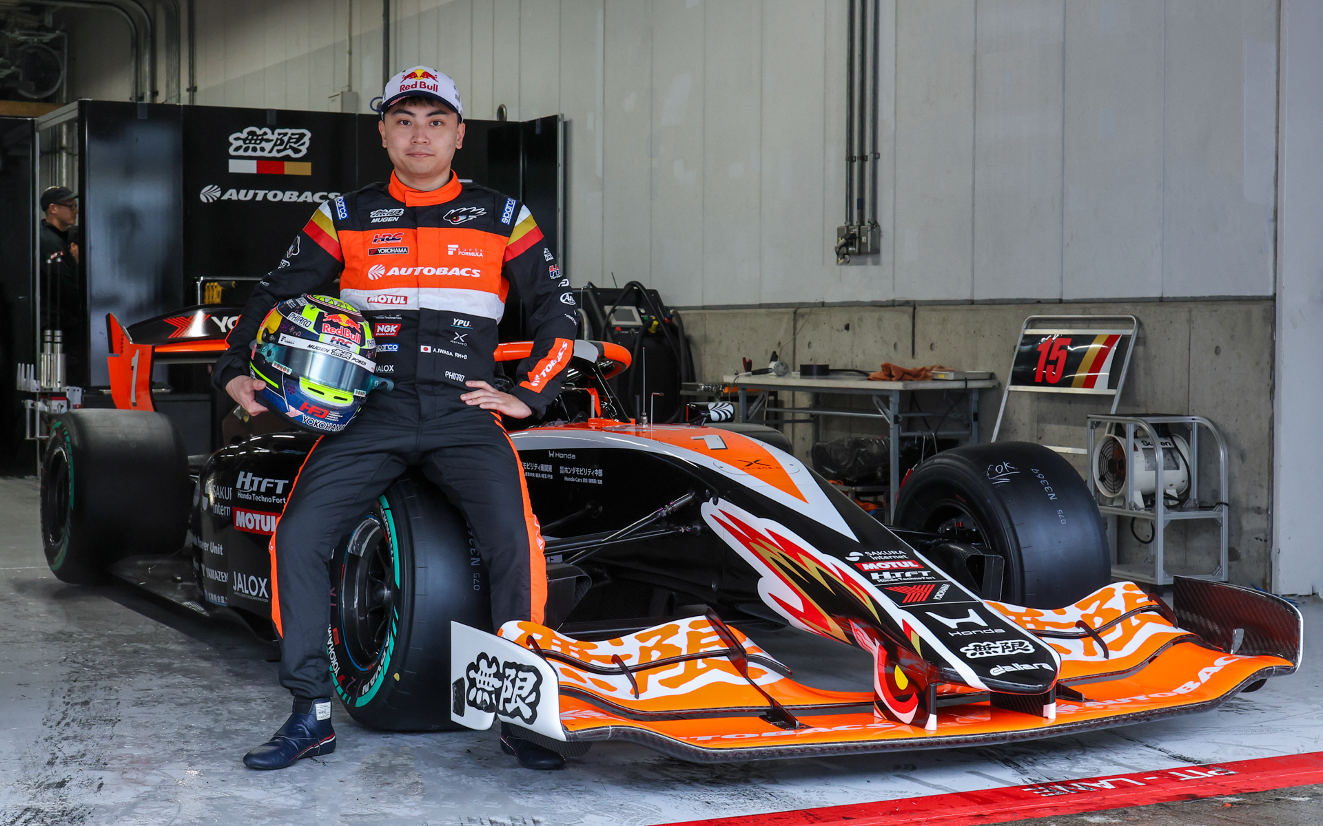 2026年シーズンの全日本スーパーフォーミュラ選手権に参戦する1号車 岩佐歩夢選手