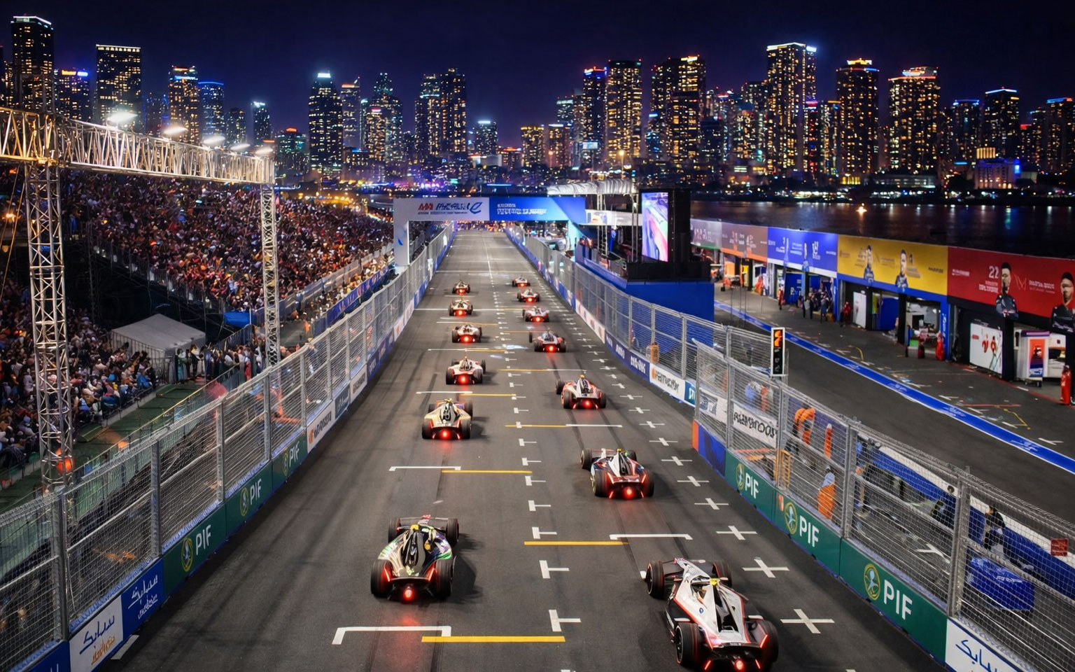 「TDK Tokyo E-Prix」の開催イメージ