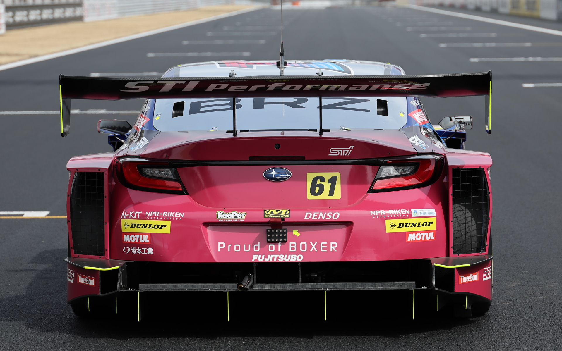 2026年の「SUBARU BRZ GT300」カラーリング