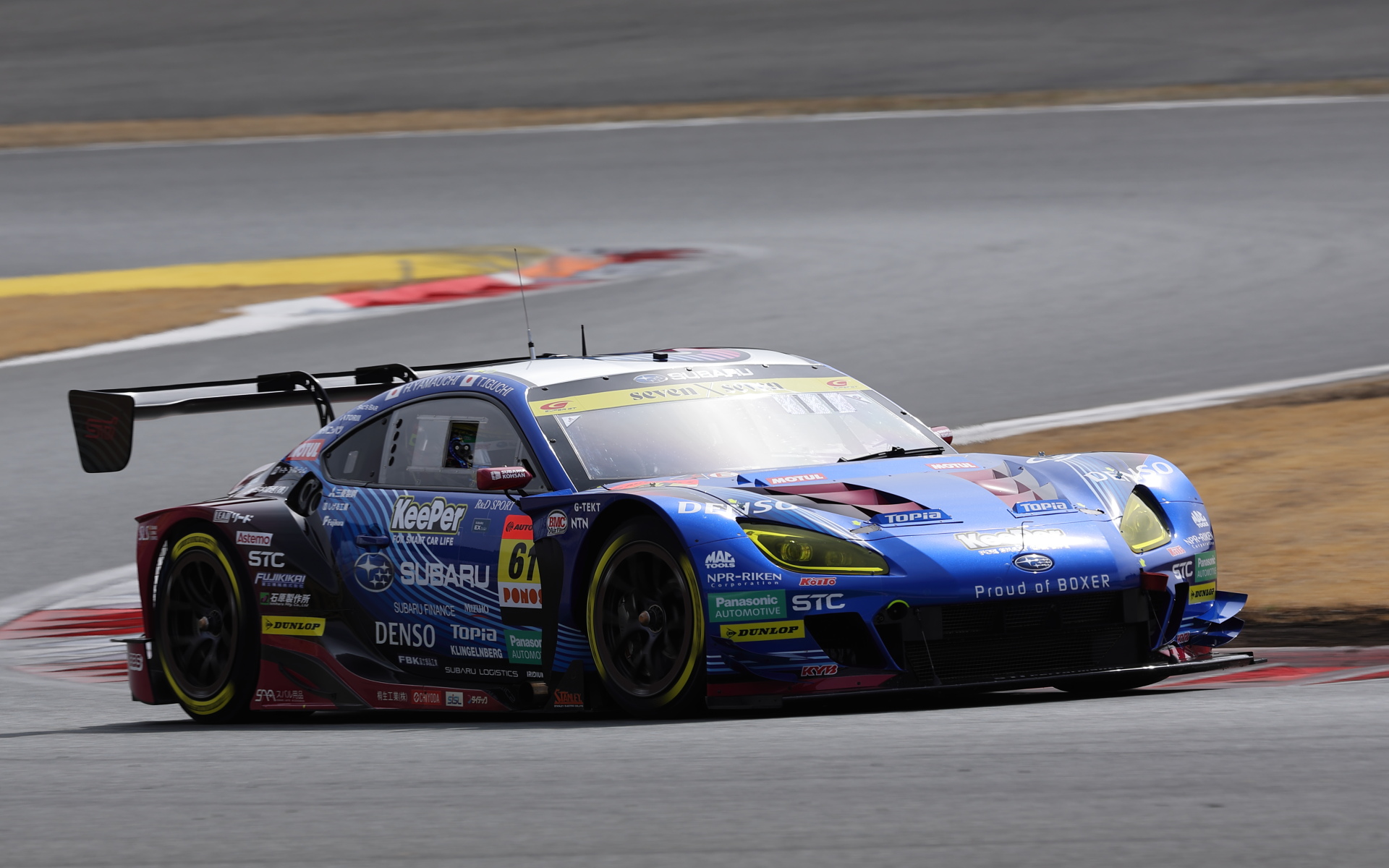 スーパーGT2026参戦車両「SUBARU BRZ GT300」のシェイクダウン走行の模様