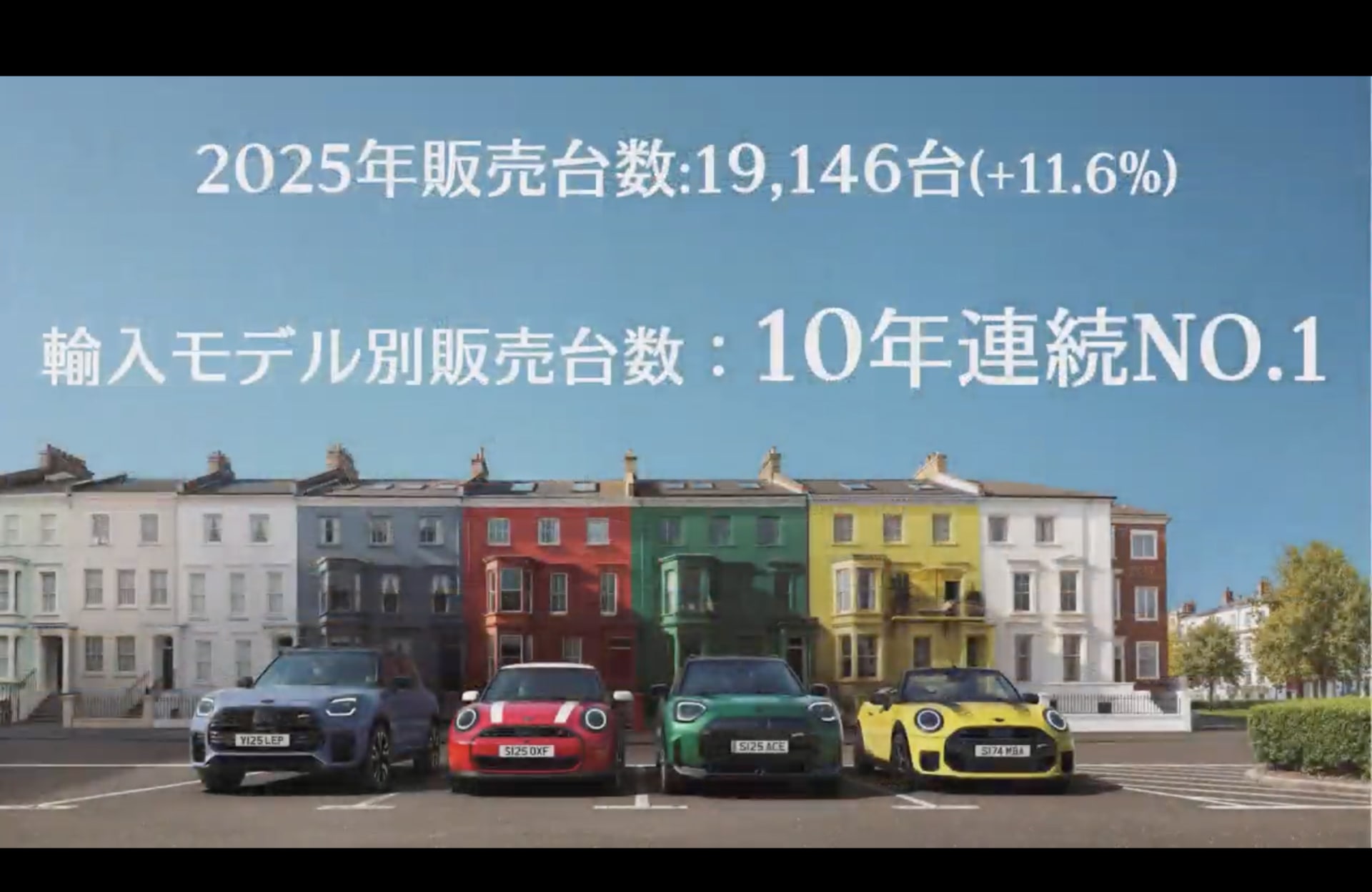 特別仕様車や限定車を導入することにより、2025年では販売台数が前年よりも11.6%向上。輸入モデル別販売台数で10年間ナンバーワンとなっている