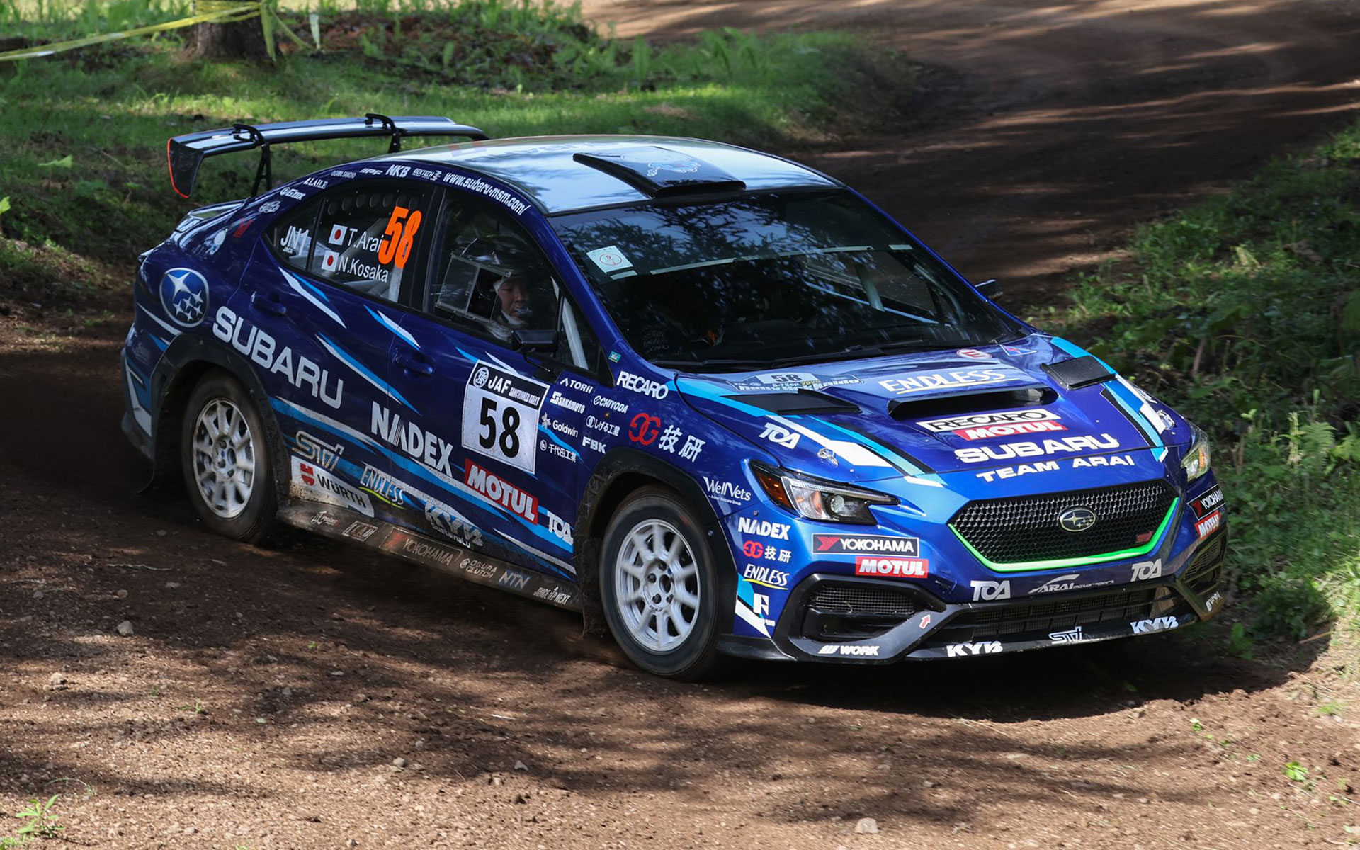 JN-1クラス参戦の「SUBARU WRX VBH」（2025年）