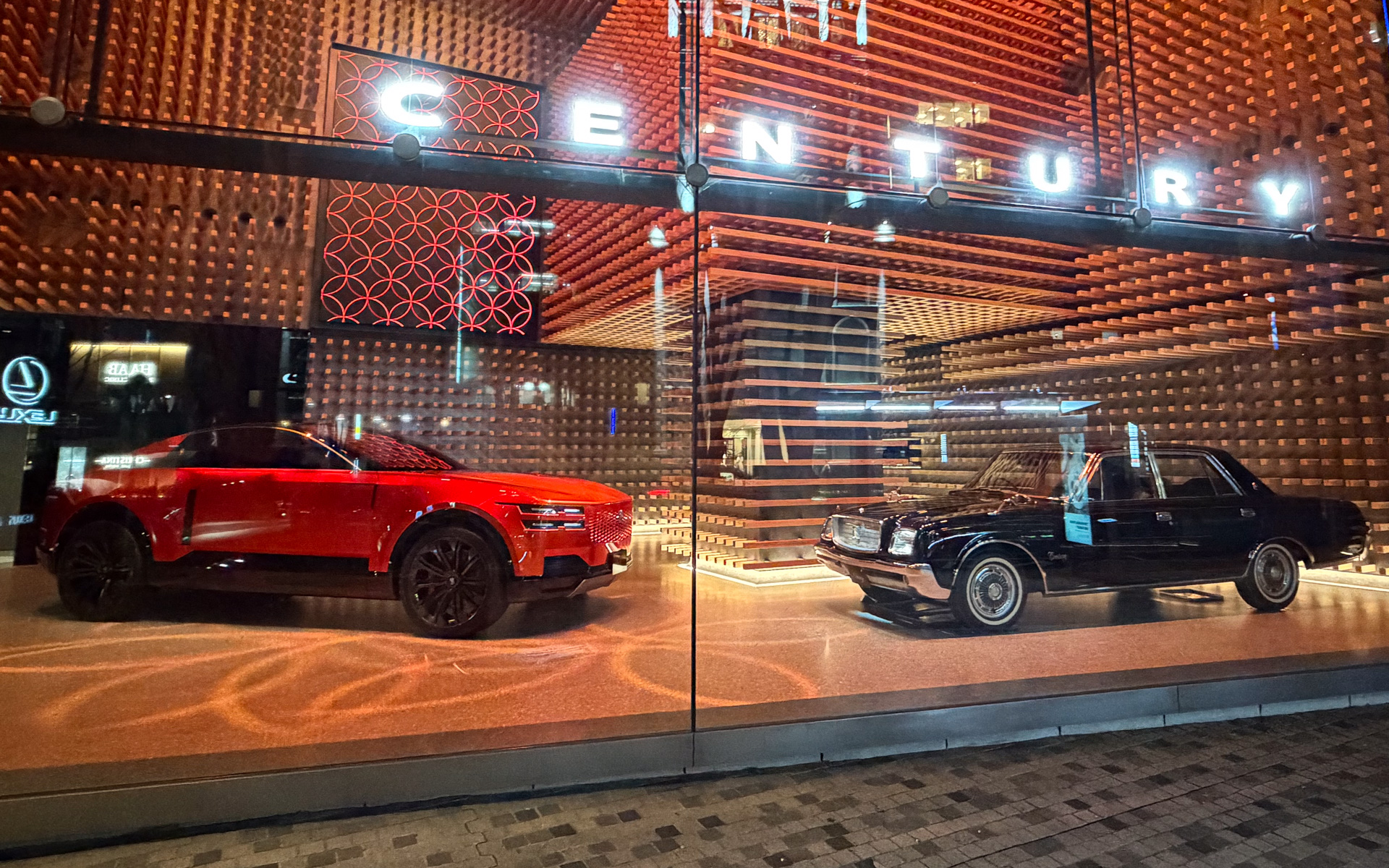 夜のライトアップはさまざまに変化する