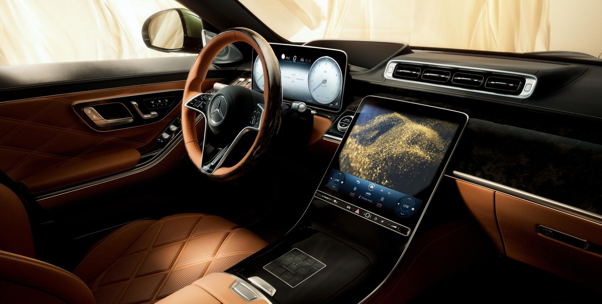 マイバッハ S 680 V12エディションのインテリア