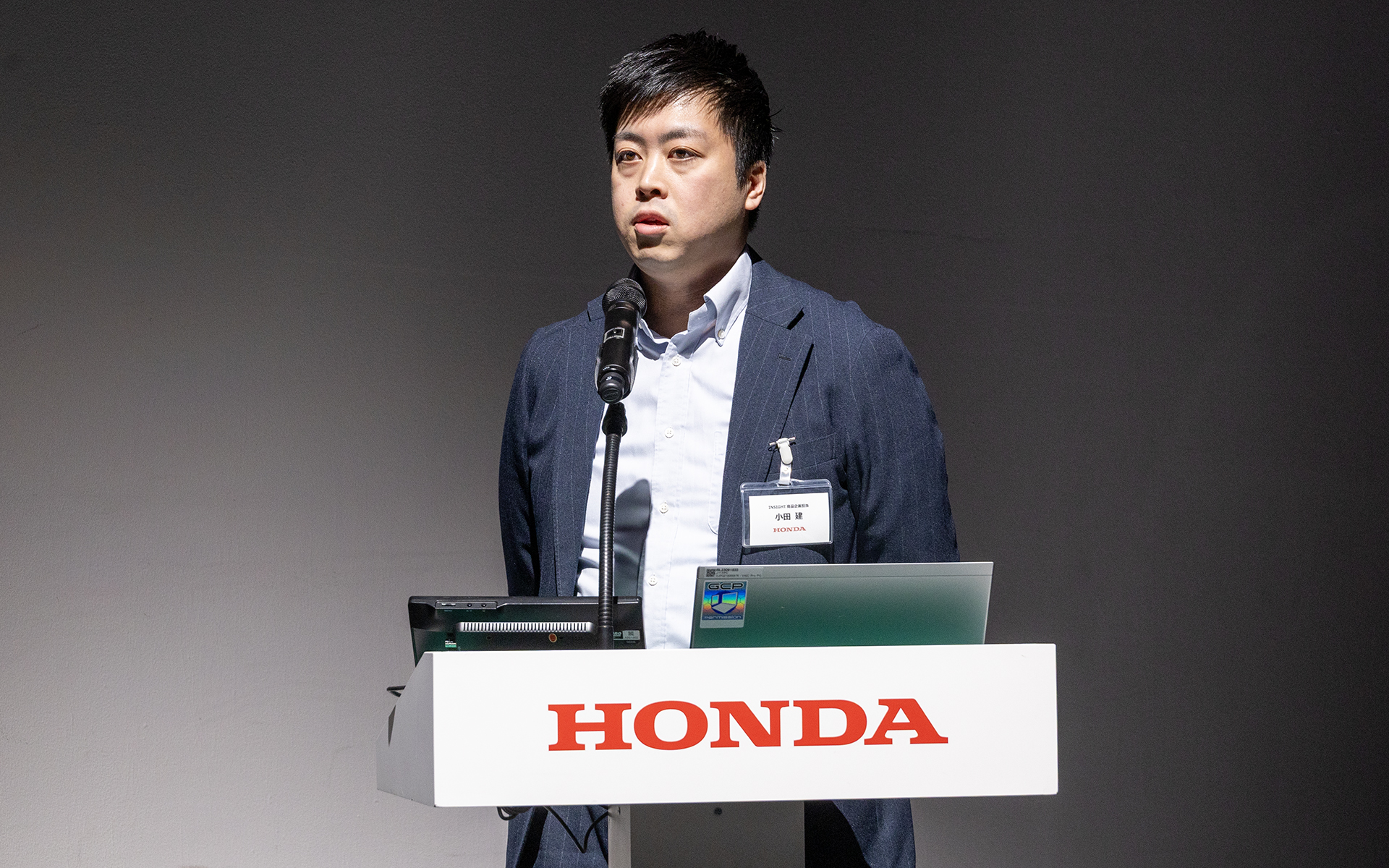 小田氏からはインサイトについて、ライフステージの切り替わりによって変わる立場。そしてBEVを選ぶことによって変わるクルマでの移動体験。新たなステージに入る50歳代にふさわしいクルマという紹介だった