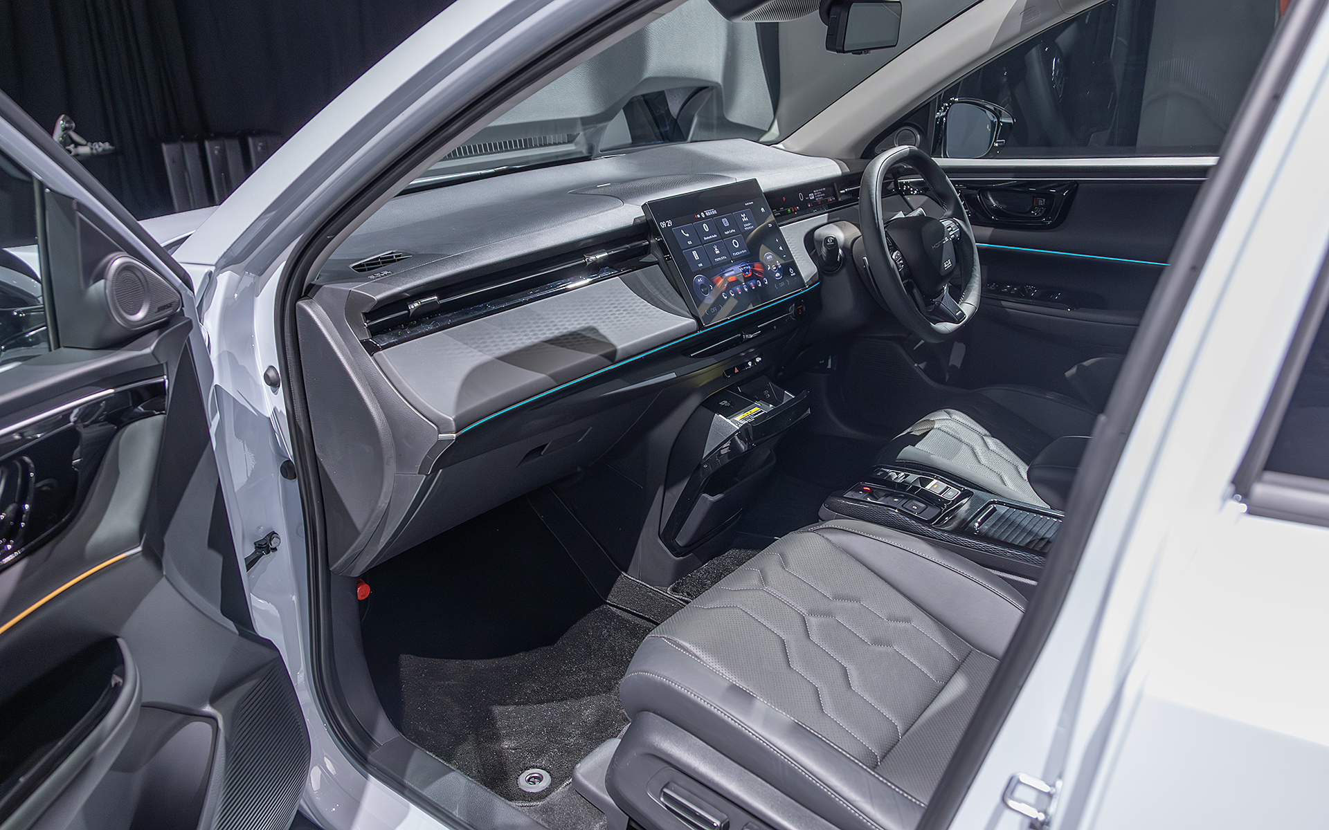 インパネを斜めから見たもの