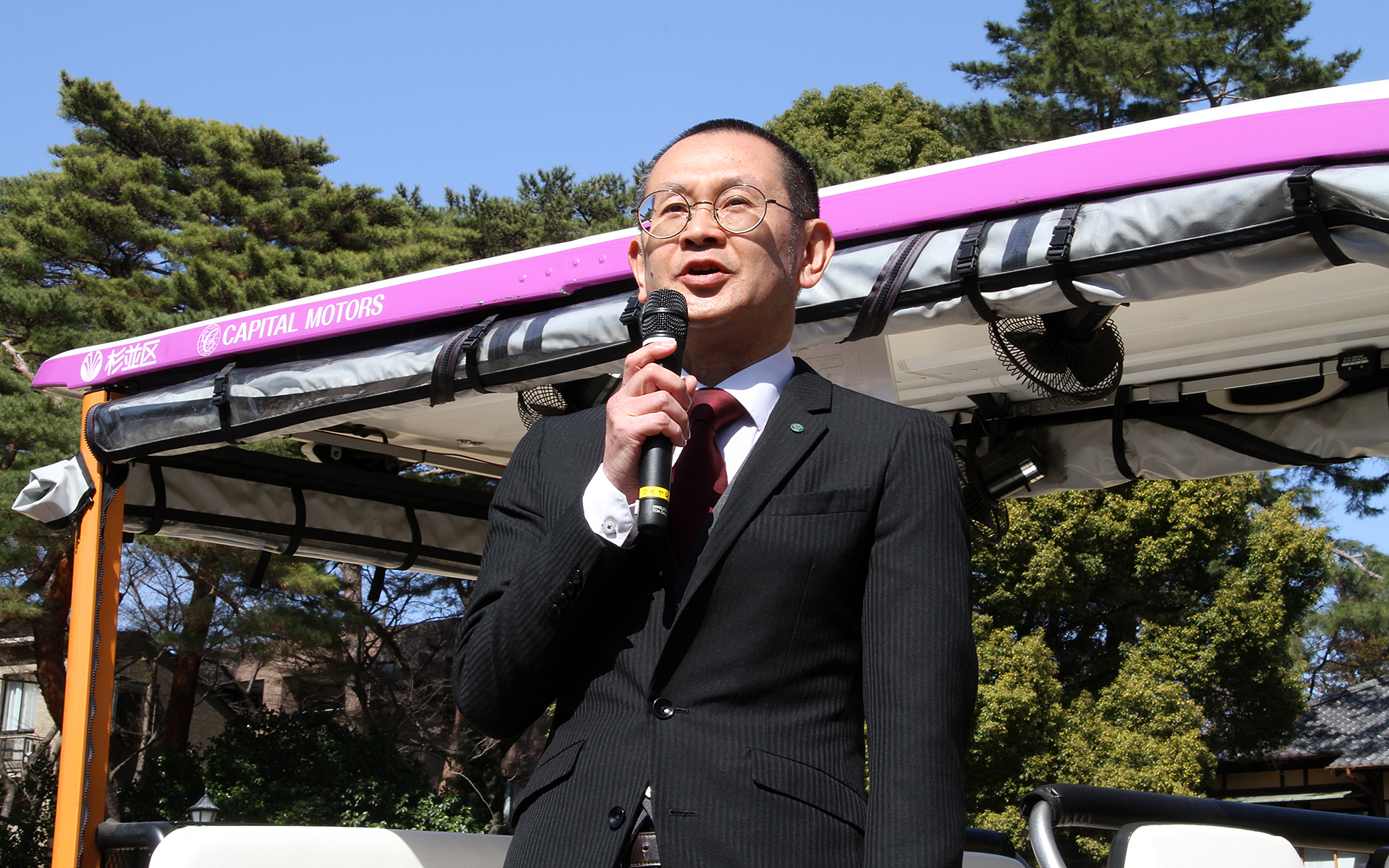 杉並区 都市整備部 交通企画担当課長の石森健氏