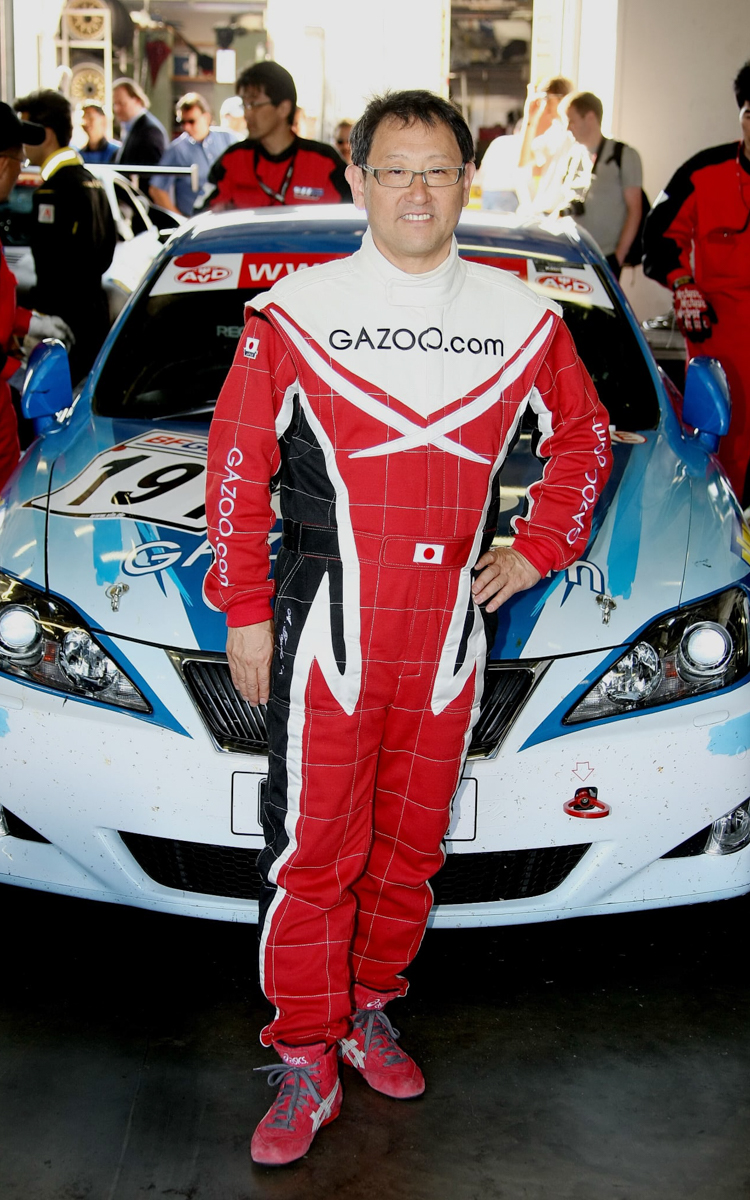 2008年にニュル4時間耐久レース（VLN4）に参戦したモリゾウ氏/写真提供:モリゾウ氏