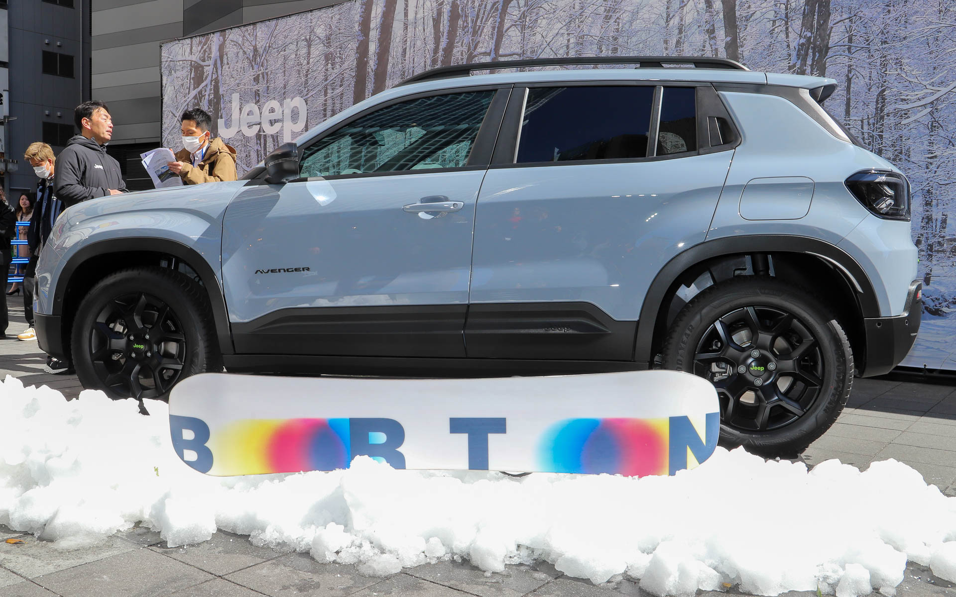 Jeep Avenger Upland 4xe Hybrid（オフロード展示車両）