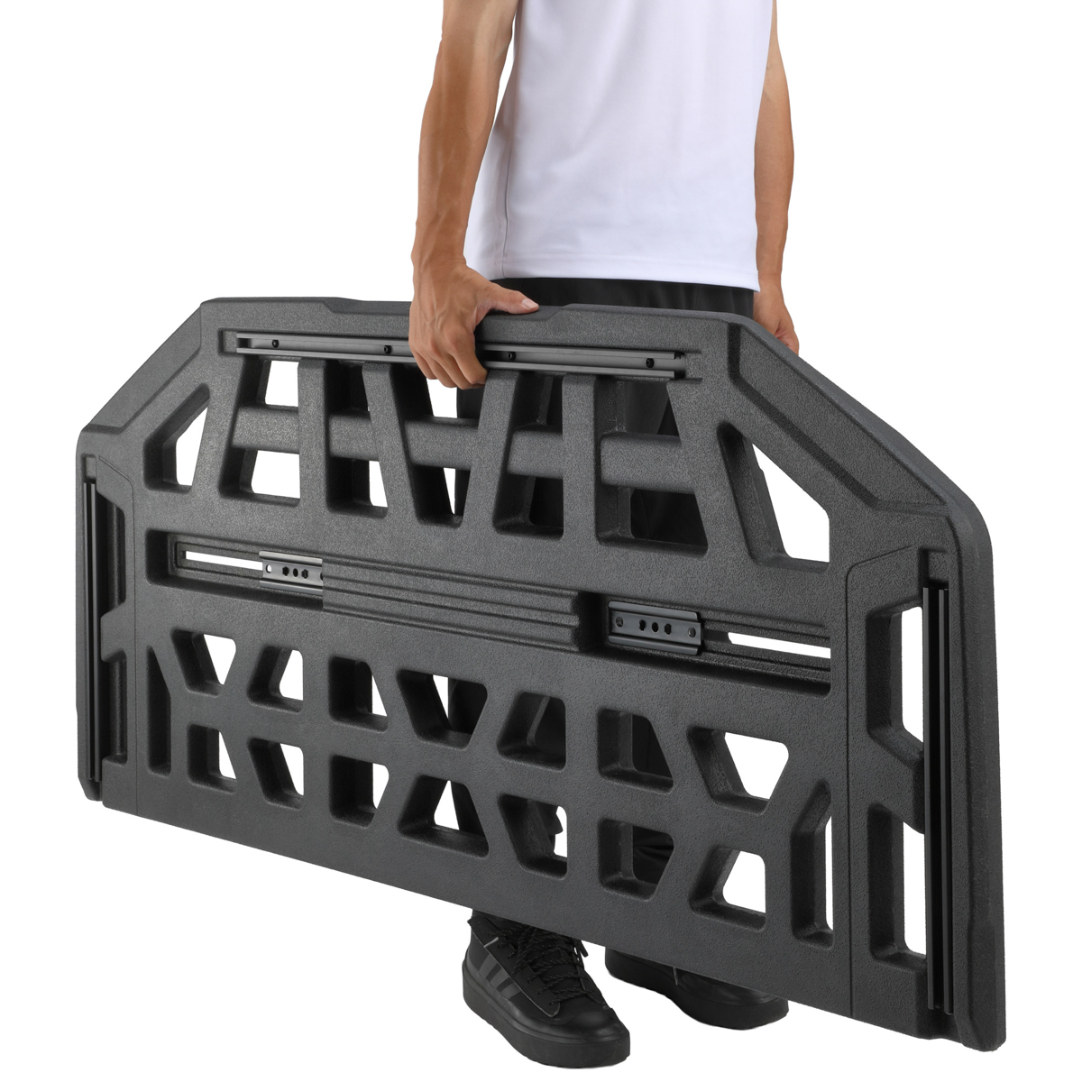 片側を取り外しで使用できるし、持ち運びも簡単