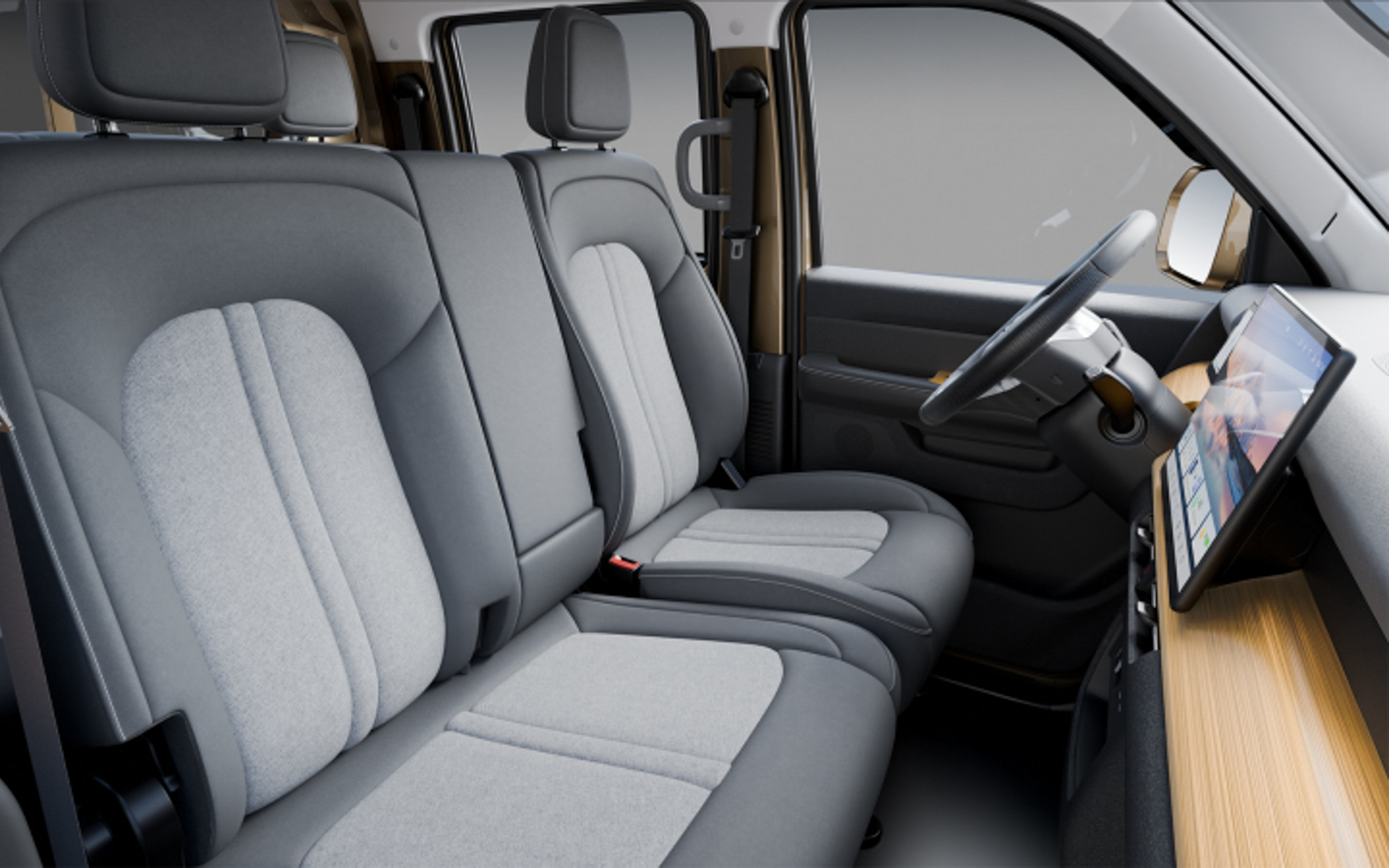 瑞馳社の新型商用モデル「瑞馳C5」のインテリア