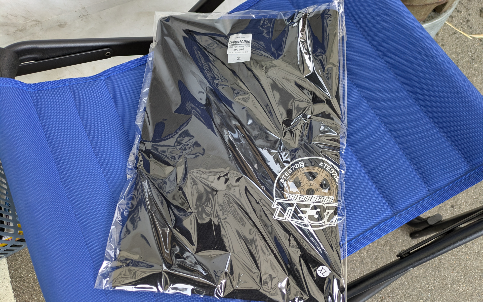 TE37の日のために制作された特製オリジナル記念Tシャツ