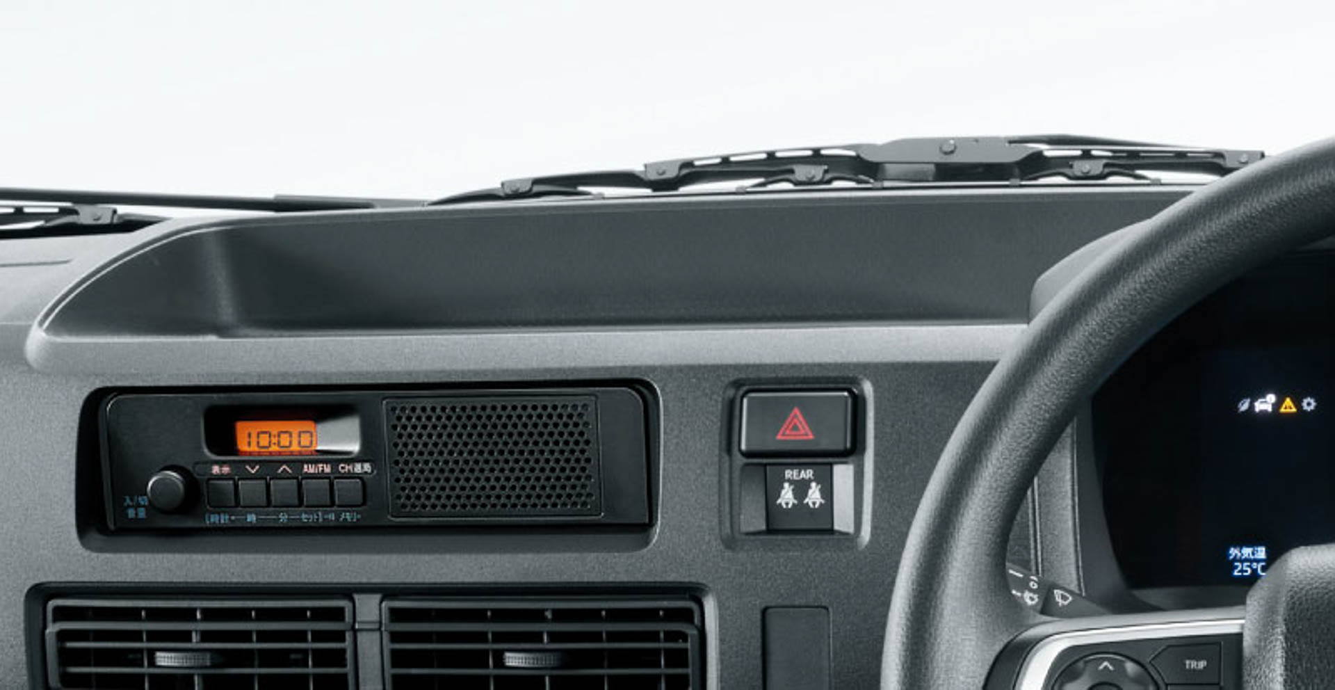 アッパートレー（AM/FMラジオ装着車）