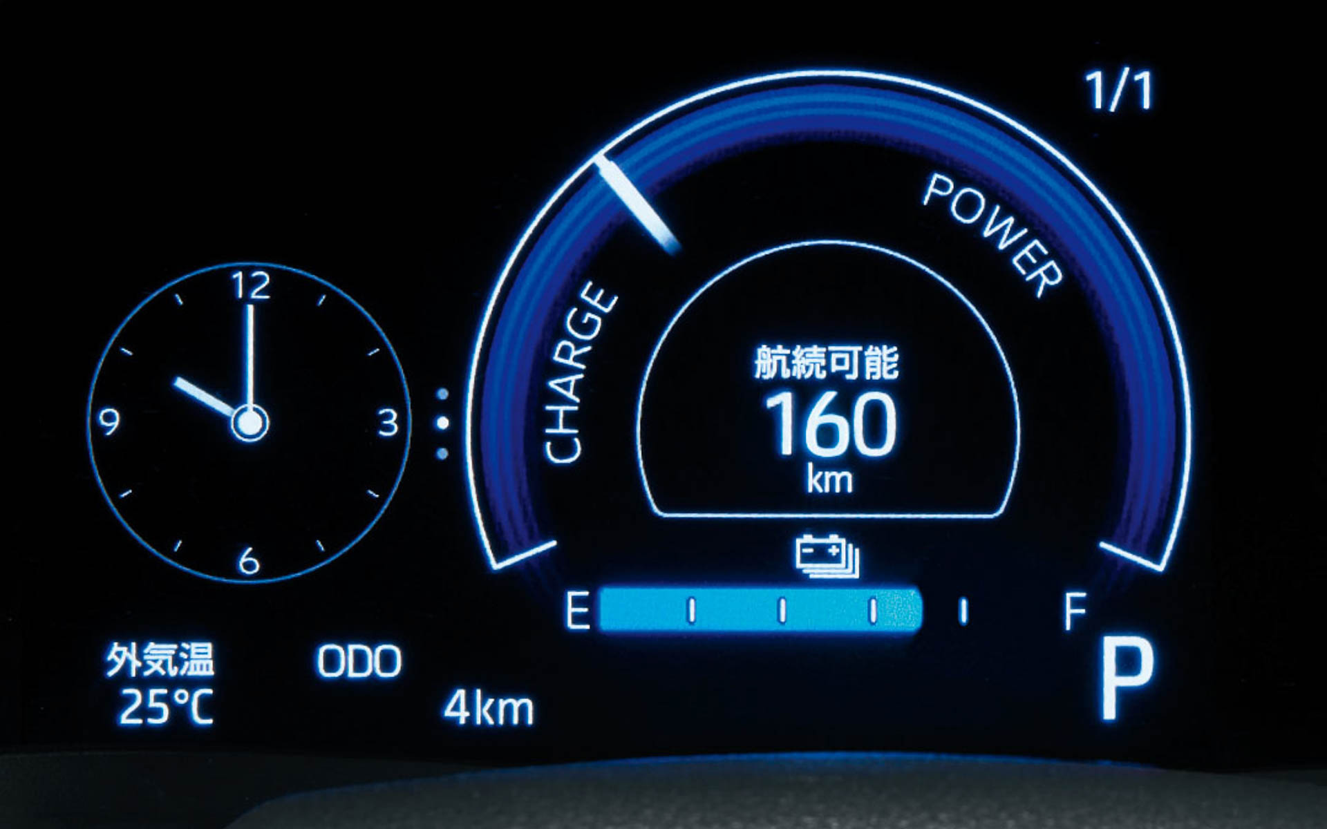 TFTカラー液晶メーター