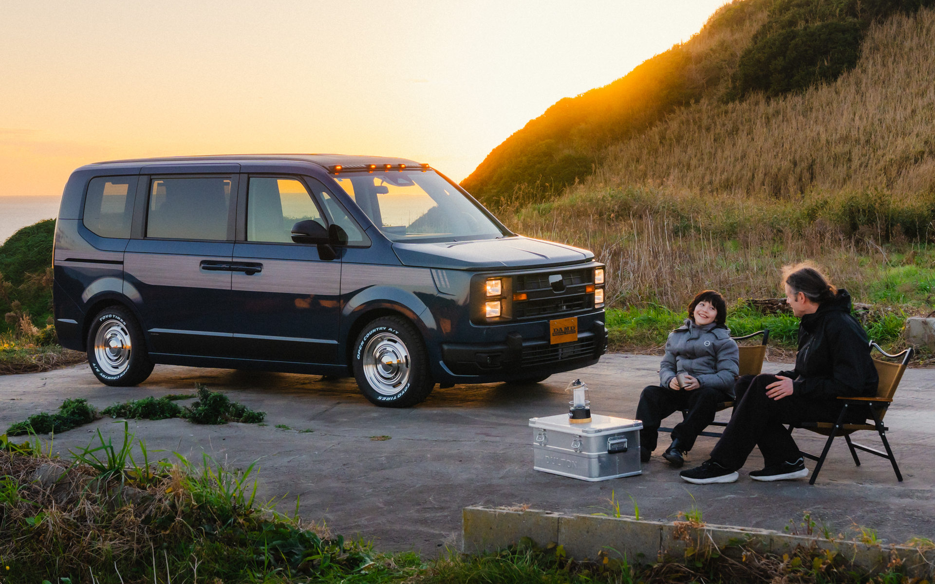 ステップワゴン用ボディキット「レゾネーター」装着イメージ