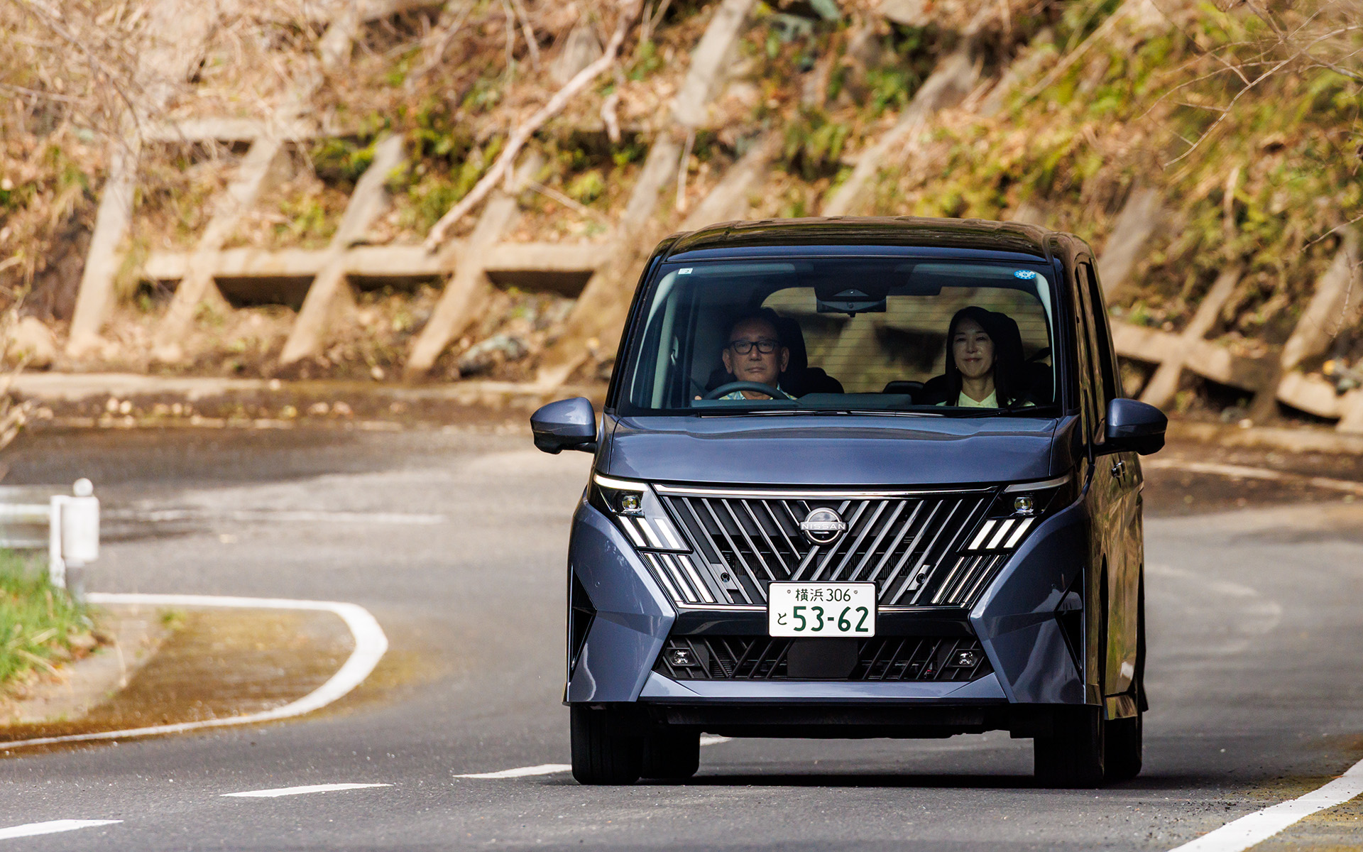 ワインディングの上りや下りもしっかりと安定して走れた