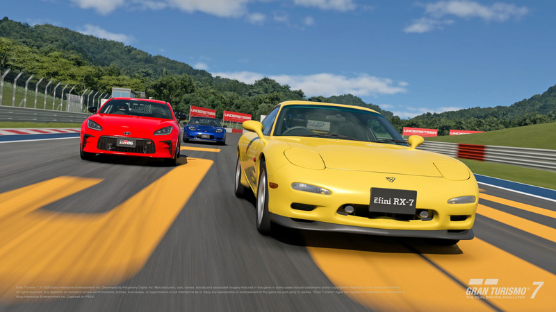グランツーリスモ7に「RX-7（FD）」「カマロ」「キャプチャー」登場
