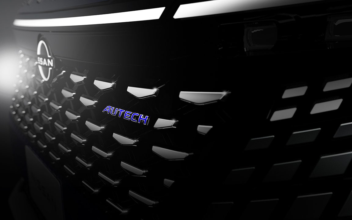 エルグランドAUTECHのグリル