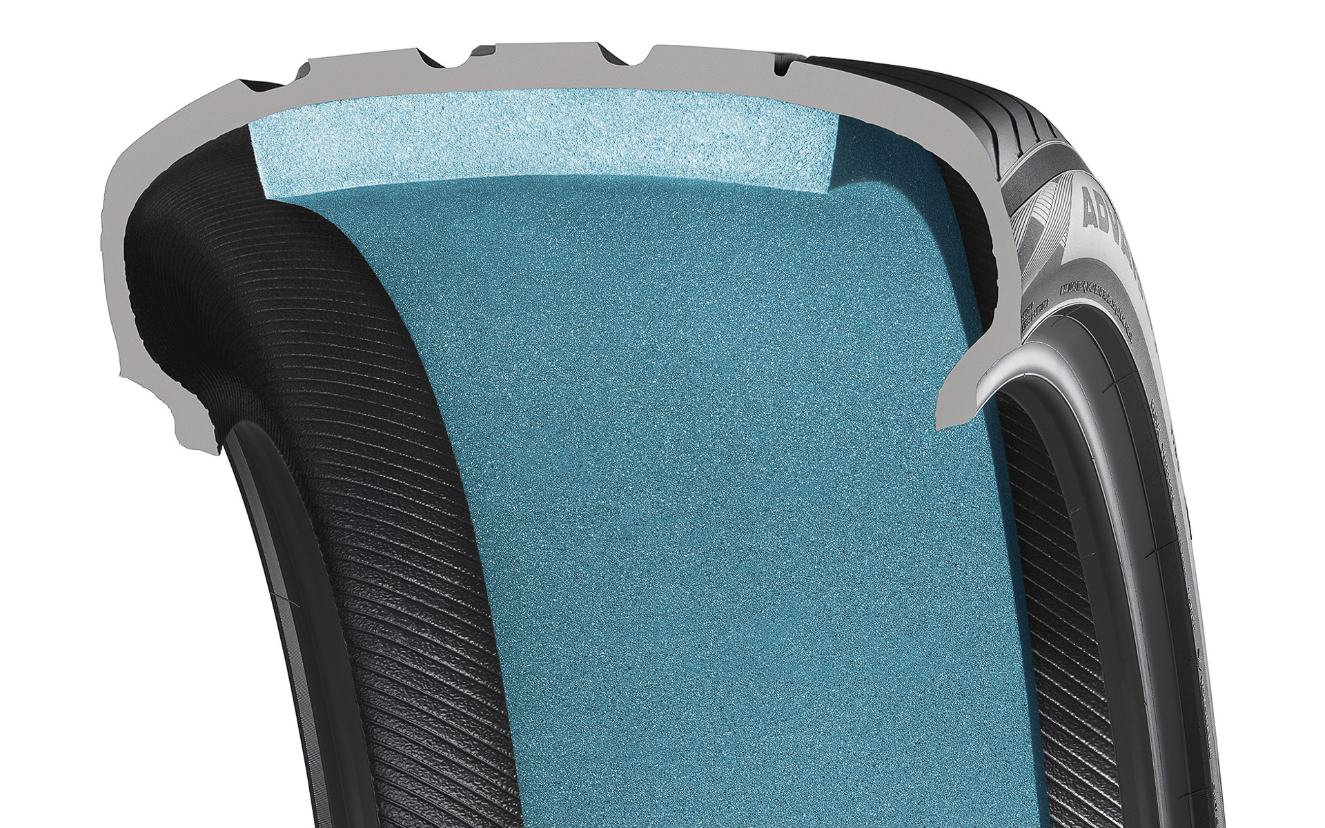 タイヤ内で発生する空洞共鳴音を低減する専用設計のポリウレタンフォーム「SILENTFOAM（サイレントフォーム）」を採用