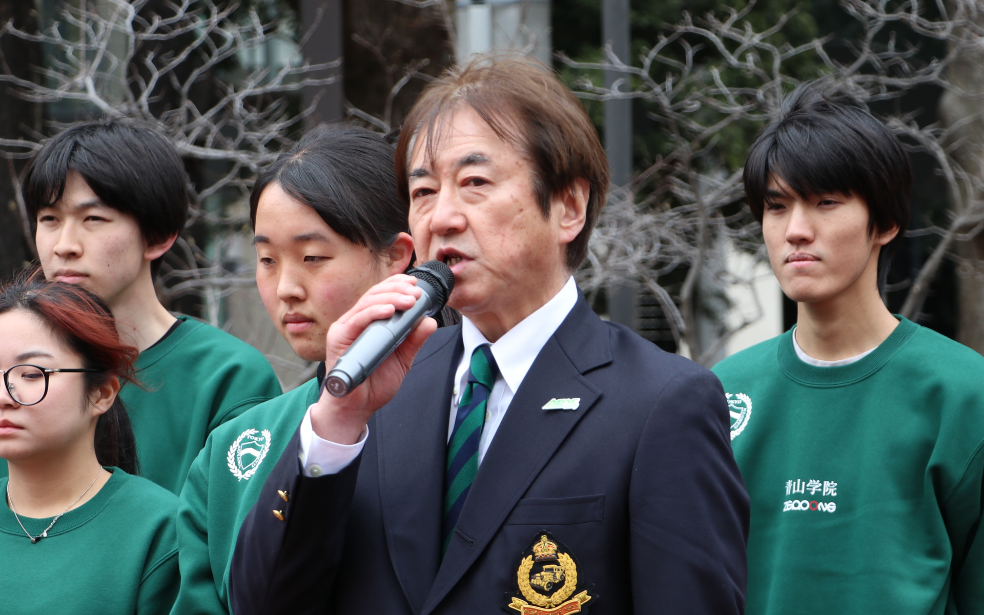 青山学院大学体育会自動車部GM 宮尾佶延氏