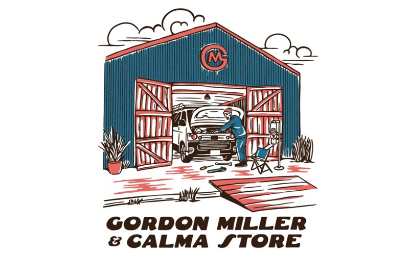 CALMA STOREの世界観をもとにしたオリジナルグラフィック