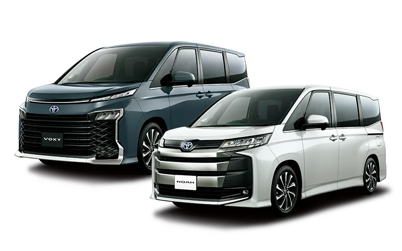 トヨタアップグレードファクトリー対象車のノア・ヴォクシー（2022年～）