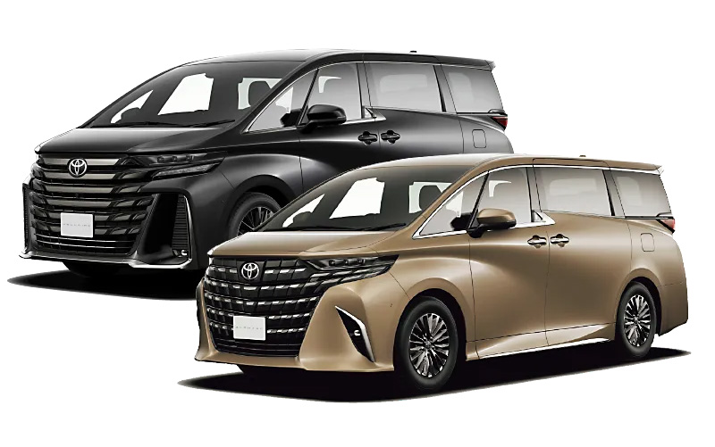 トヨタアップグレードファクトリー対象車のアルファード/ヴェルファイア（2023年～）