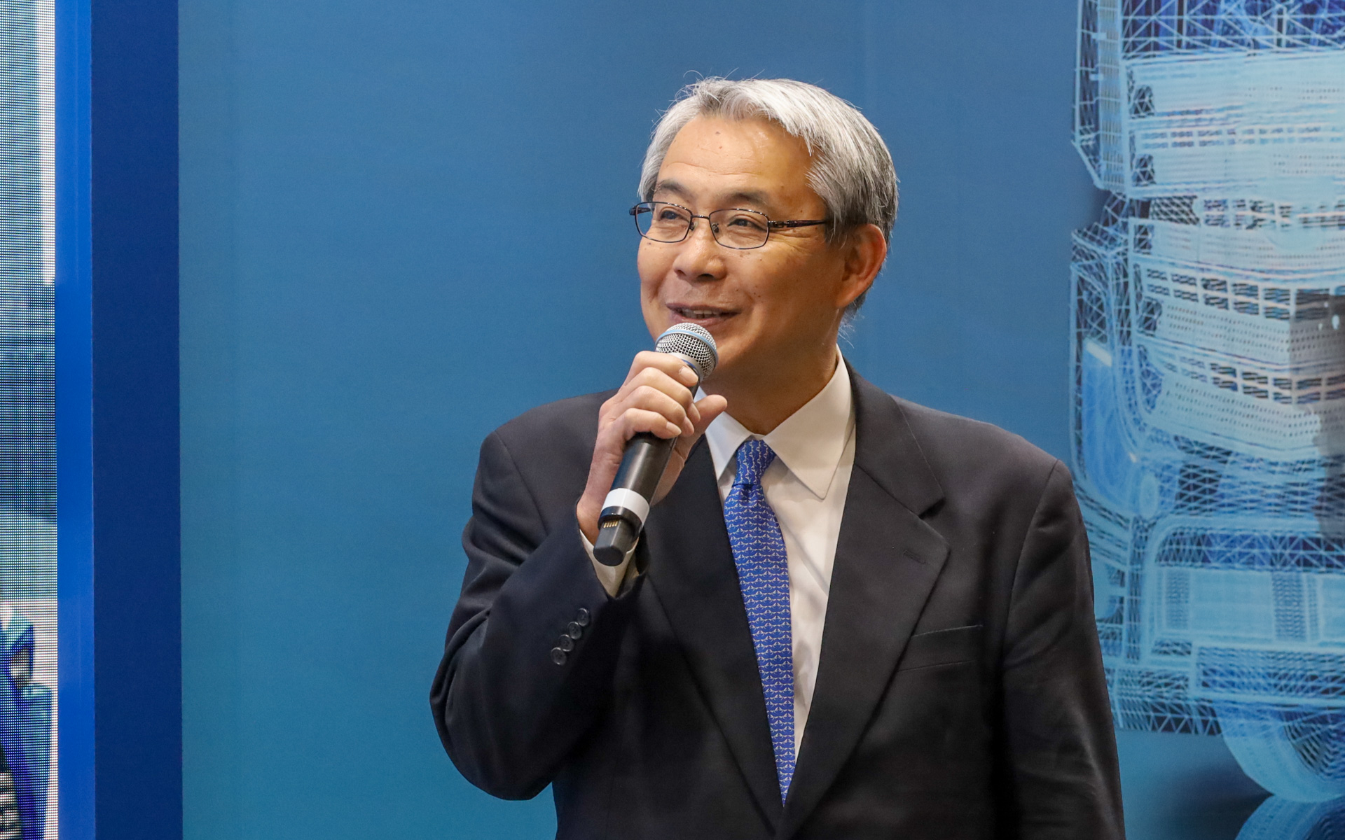 千代田化工建設株式会社 顧問・社長補佐の松岡憲正氏