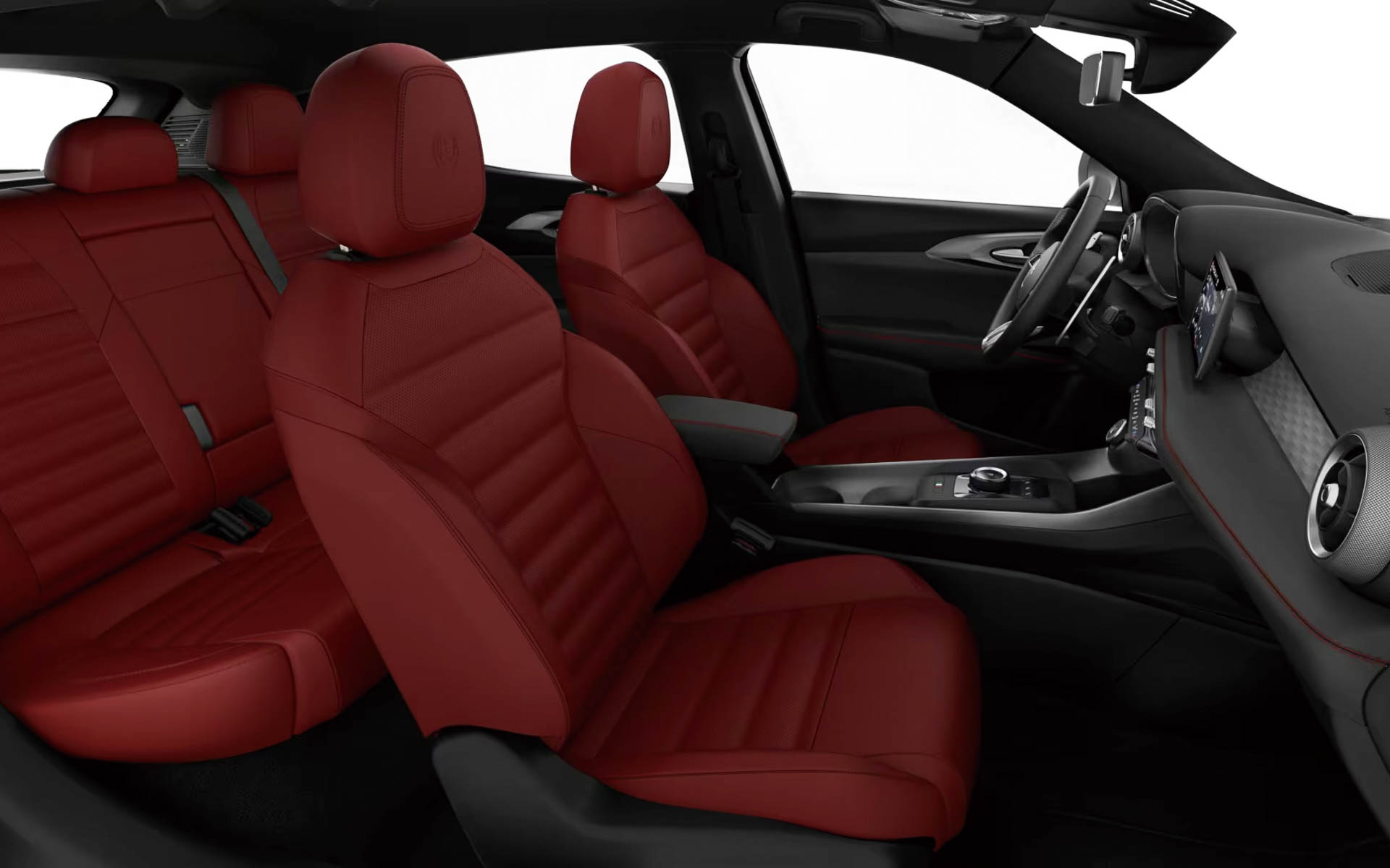 シートカラーはブラックとレッドの2色を設定