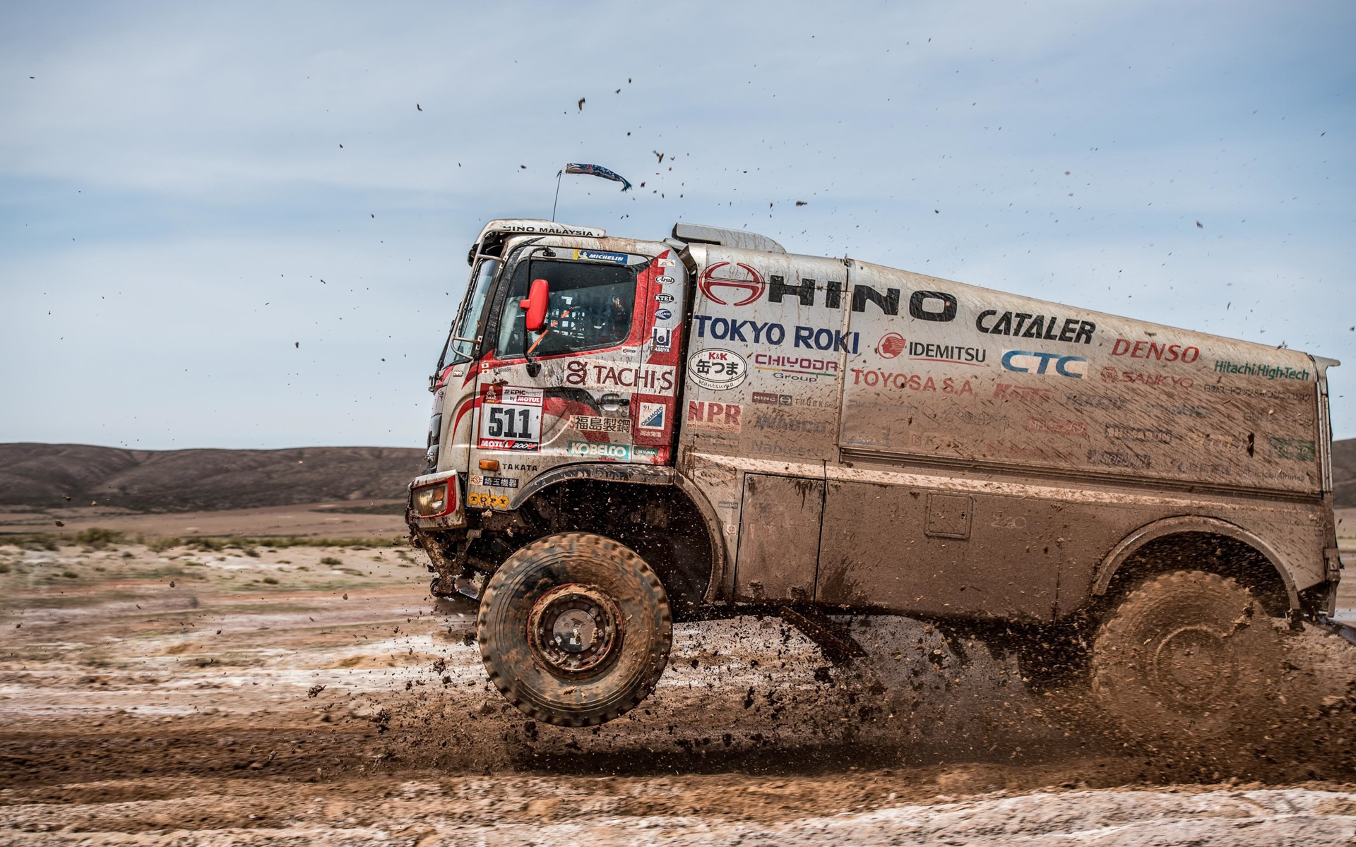 日野レンジャー ダカール・ラリー2018参戦 2号車