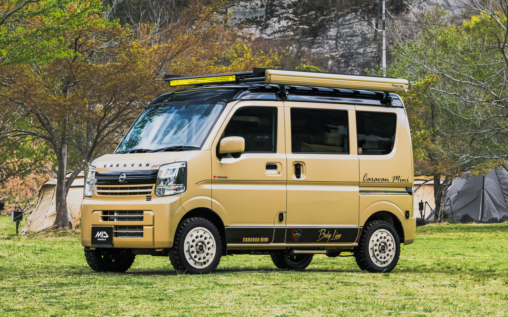 H12 SHOTGUN TACTICAL EDITION×日産「クリッパーバン」装着イメージ